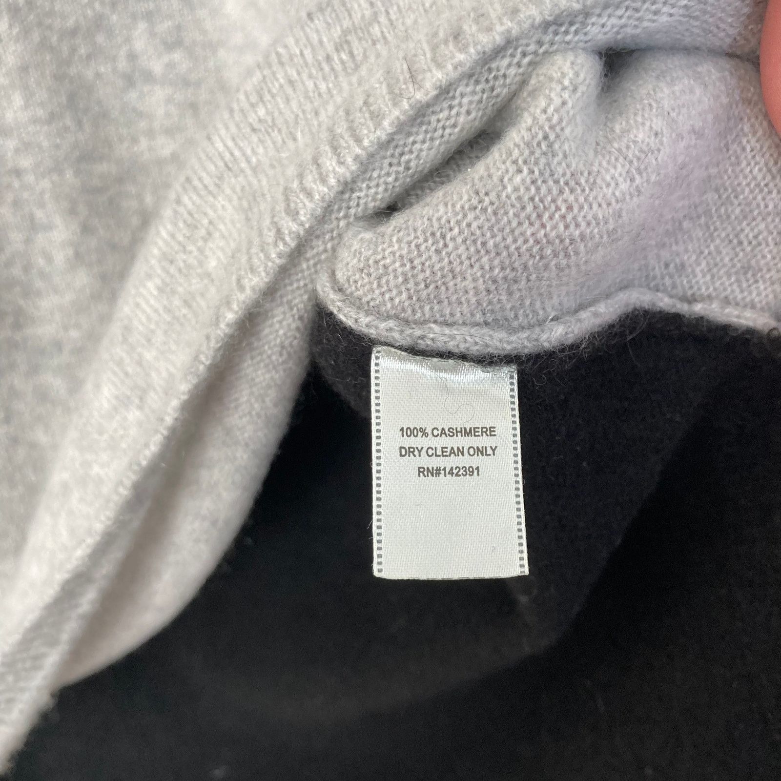 Other PROJECT Colorblock Gray Black Blue 100% Cashmere Sweater M Size M / US 6-8 / IT 42-44 - 4 Thumbnail