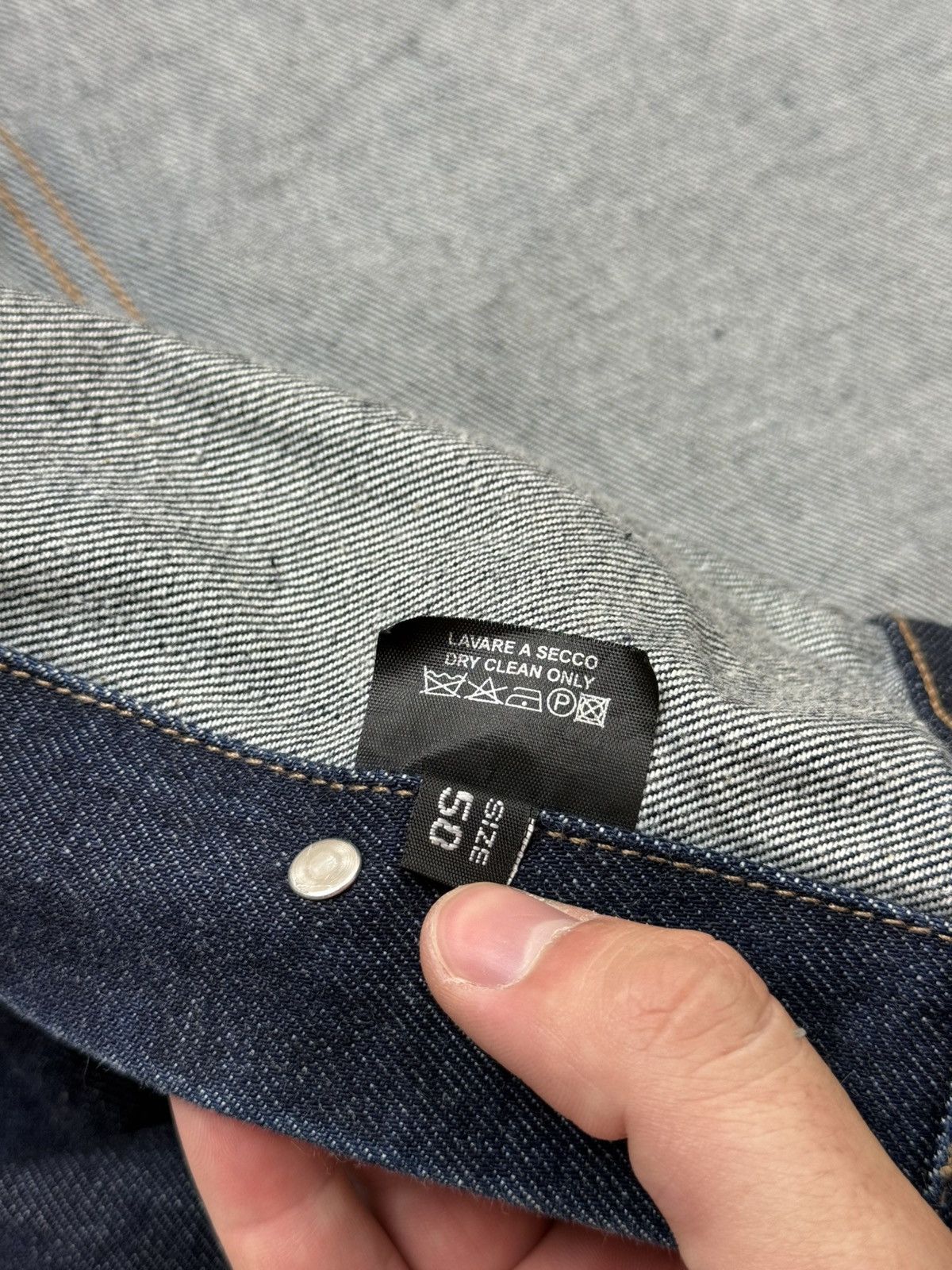 Gucci Gucci Tom Ford 00s Men’s Black Denim Jacket Black Label Size US M / EU 48-50 / 2 - 11 Thumbnail
