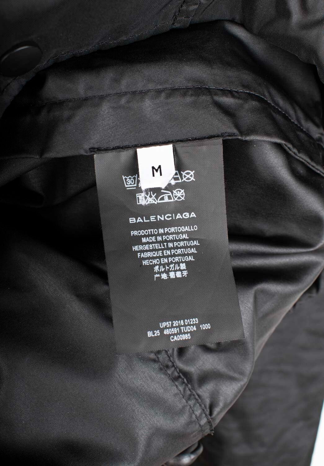 Balenciaga Balenciaga Men Jacket Wind Oversized Size M, S1364 Size US M / EU 48-50 / 2 - 9 Thumbnail