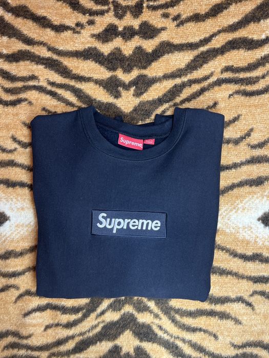 Supreme Supreme Box Logo Crewneck -M | Grailed