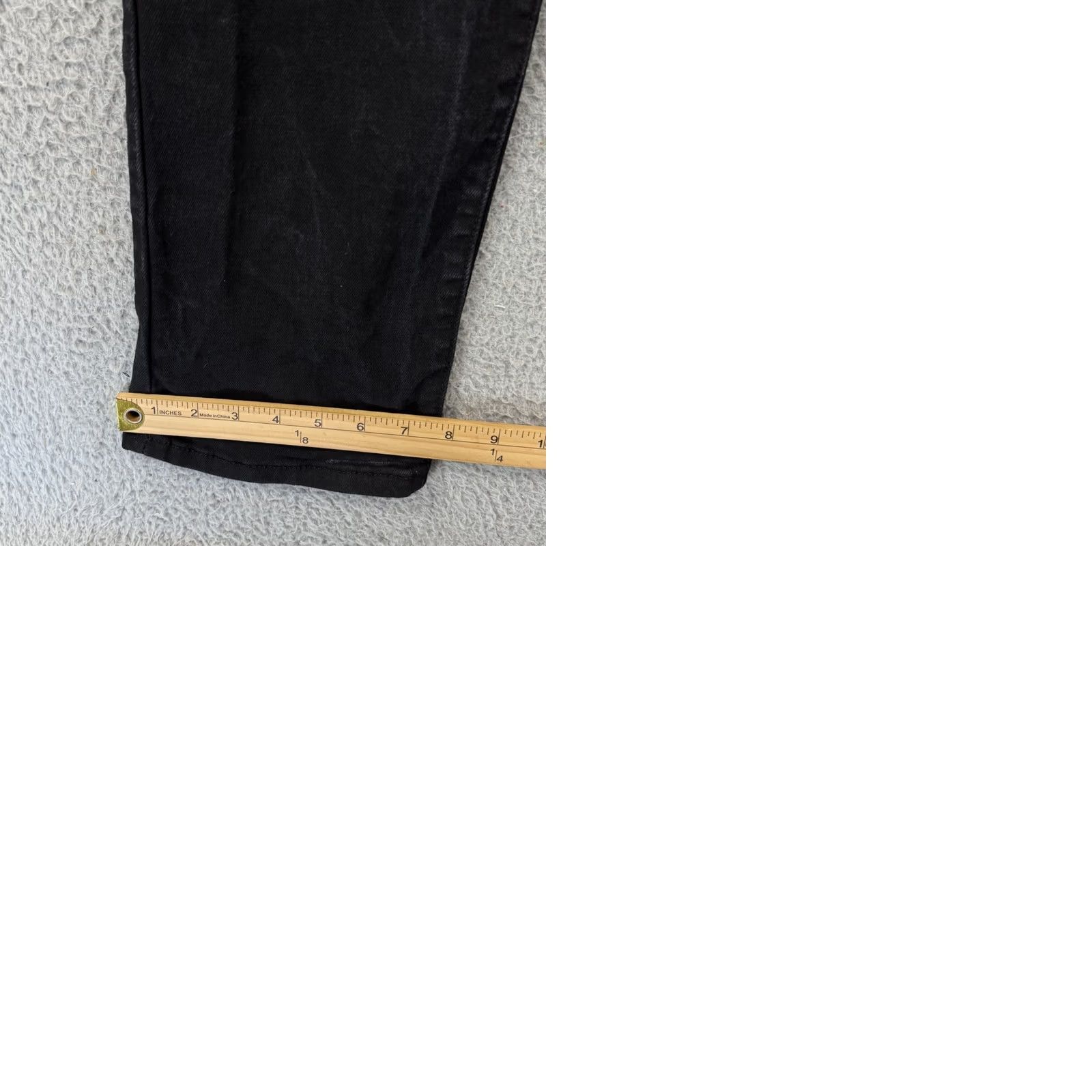Levi's Levi's 501 Jeans Mens 31x34 Black Straight Fit Button Fly Denim Outdoor Cowboy Size US 31 - 9 Thumbnail