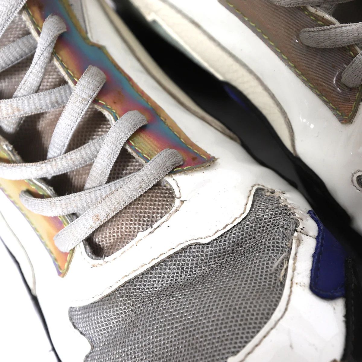 Raf Simons Raf Simons SS13 Holo Hightop Sneakers Size US 10 / EU 43 - 4 Thumbnail