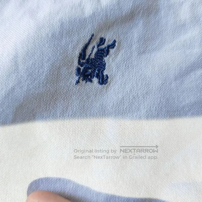 Burberry Burberry Light Blue Polyester Women's Shirt. Size M / US 6-8 / IT 42-44 - 4 Thumbnail