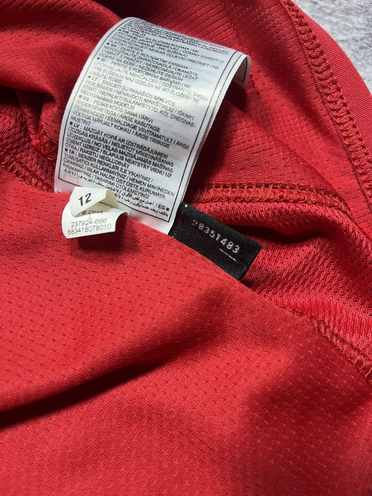 Nike Nike Manchester United Football Jersey #18 Scholes Home 2007 Size US L / EU 52-54 / 3 - 14 Thumbnail