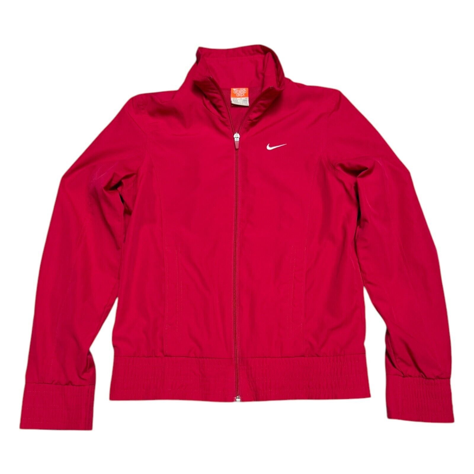 Nike NIKE Pink Lightweight Windbreaker Activewear Jacket Small Size S / US 4 / IT 40 - 1 Thumbnail