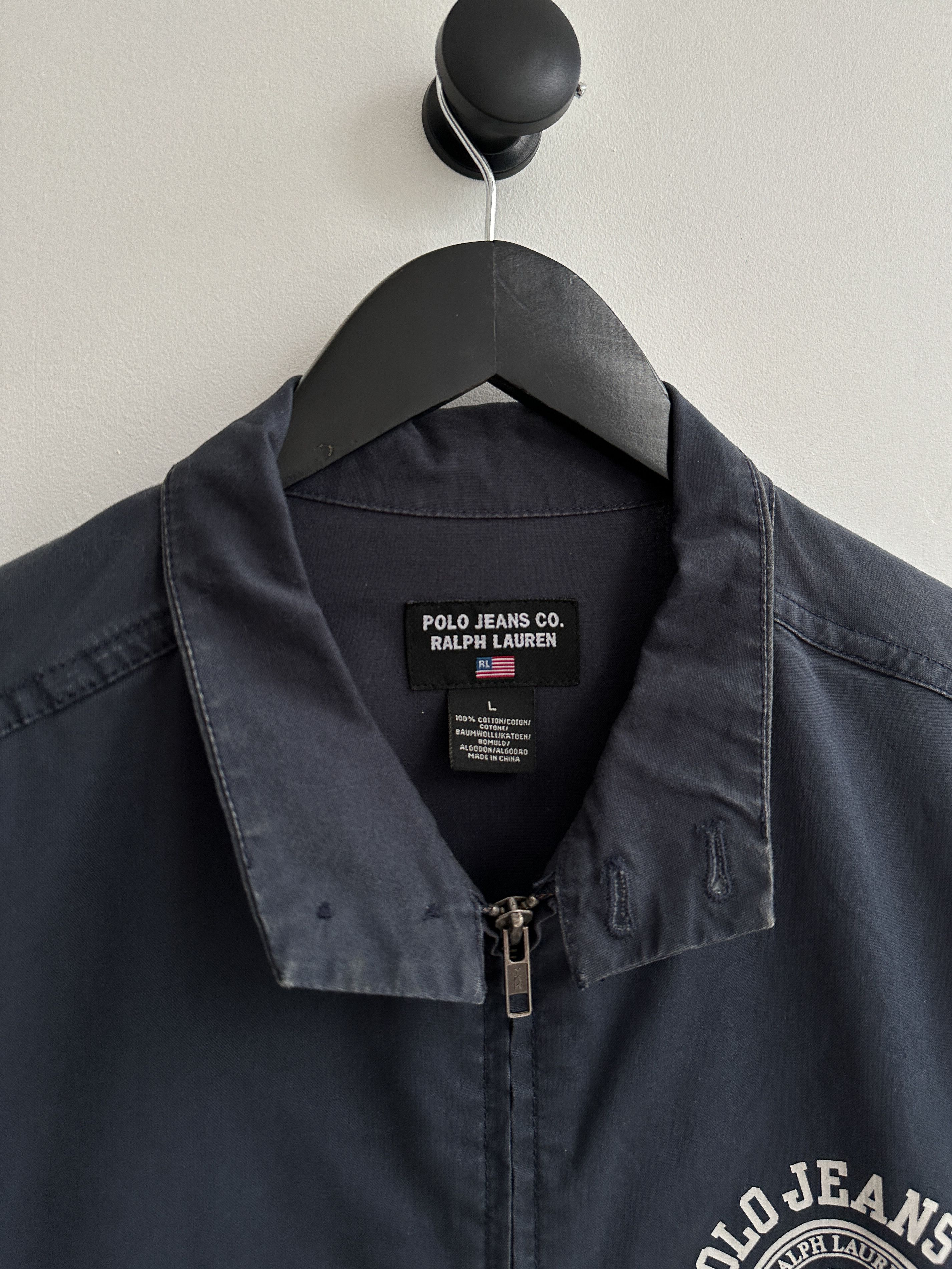 Polo Ralph Lauren Vintage Polo Jeans RALPH LAUREN Bomber Jacket Size US L / EU 52-54 / 3 - 4 Thumbnail