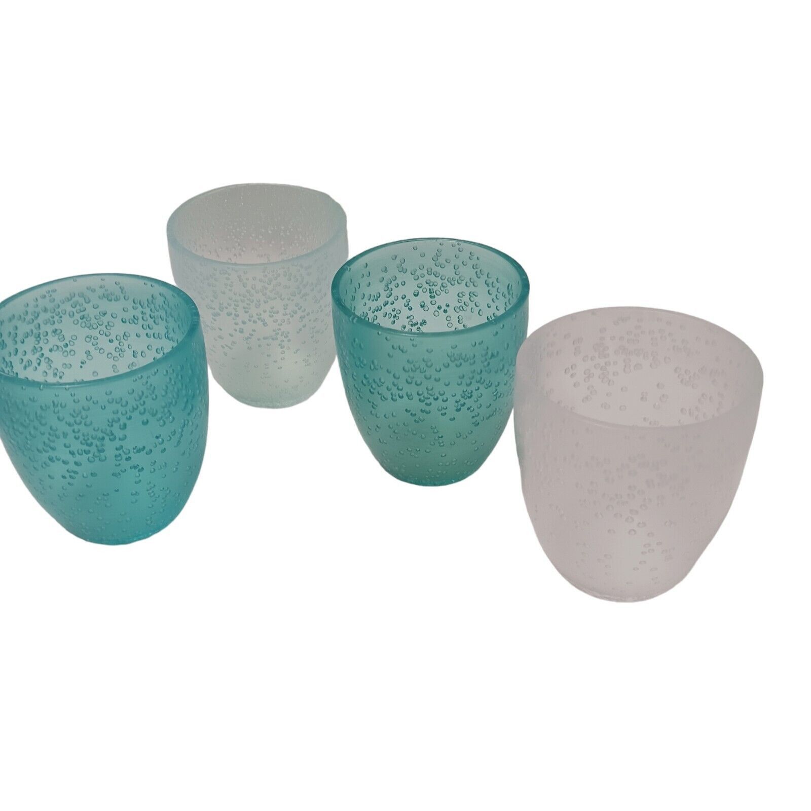 Other 4 Frosted Turquoise Drinking Tumbler BUBBLES Non-Breakable Size ONE SIZE - 1 Thumbnail