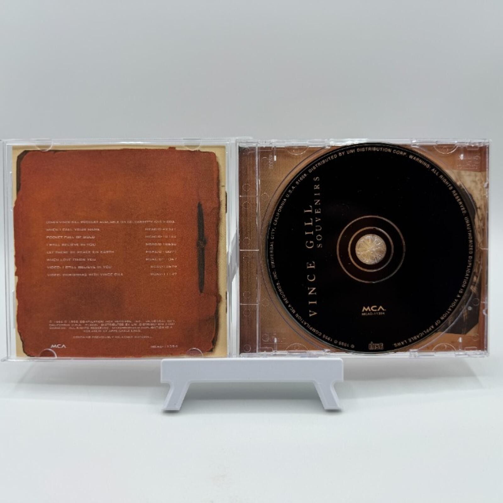 Other Vince Gill - Souvenirs (1995) - Audio CD - Country Size ONE SIZE - 3 Thumbnail
