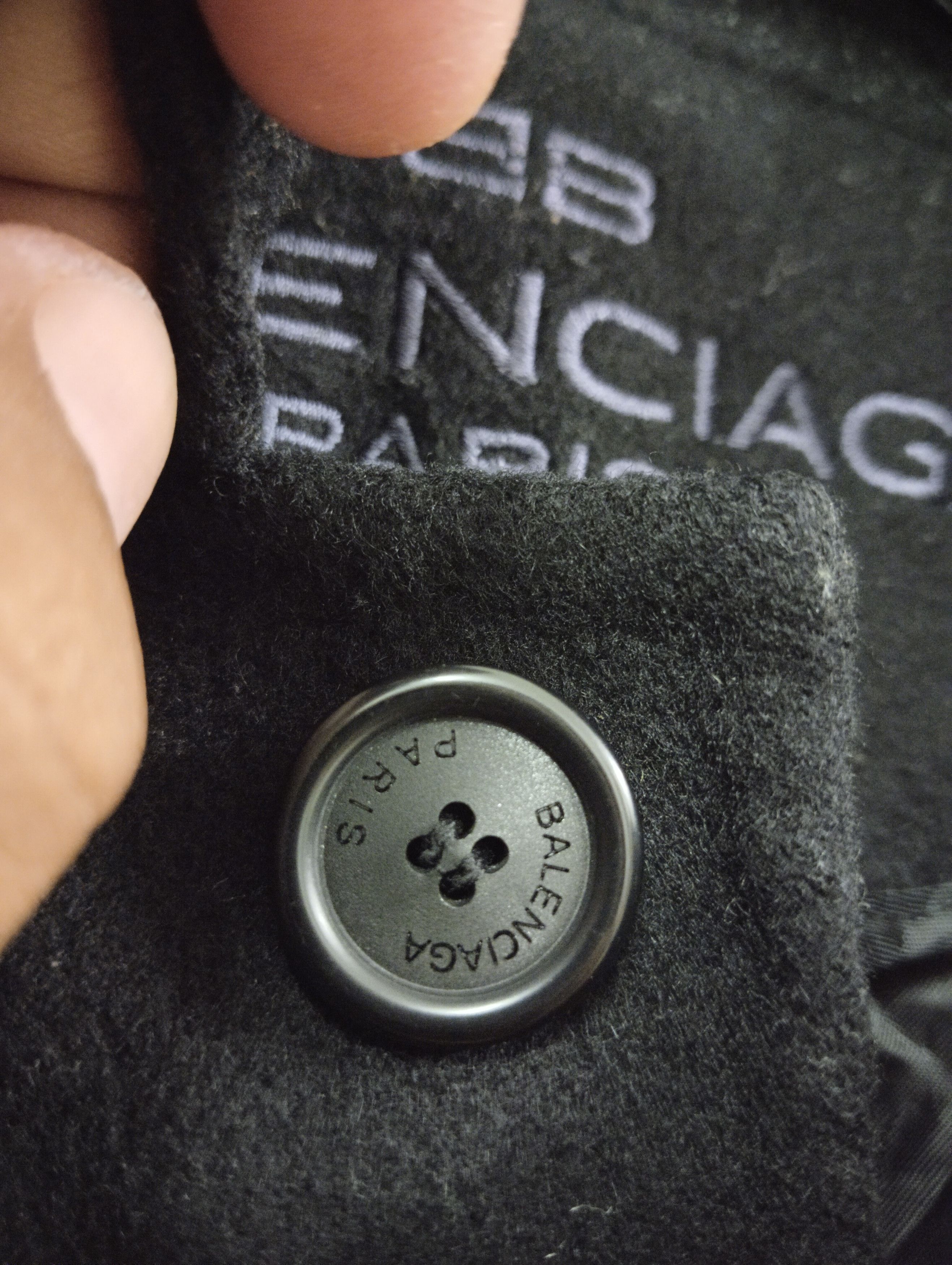 Balenciaga 🔥VINTAGE BALENCIAGA PARIS COAT WOOL Size US L / EU 52-54 / 3 - 7 Thumbnail