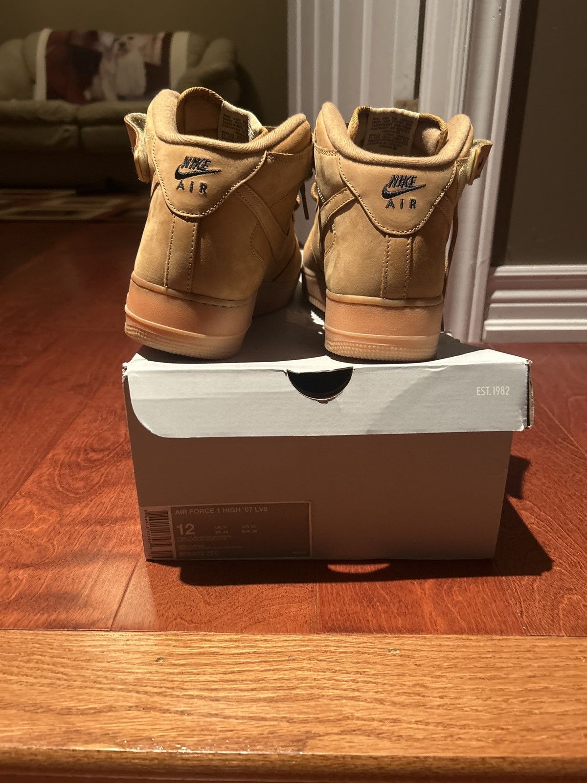 Nike Air Force 1 ‘07 wheat Size US 12 / EU 45 - 3 Thumbnail
