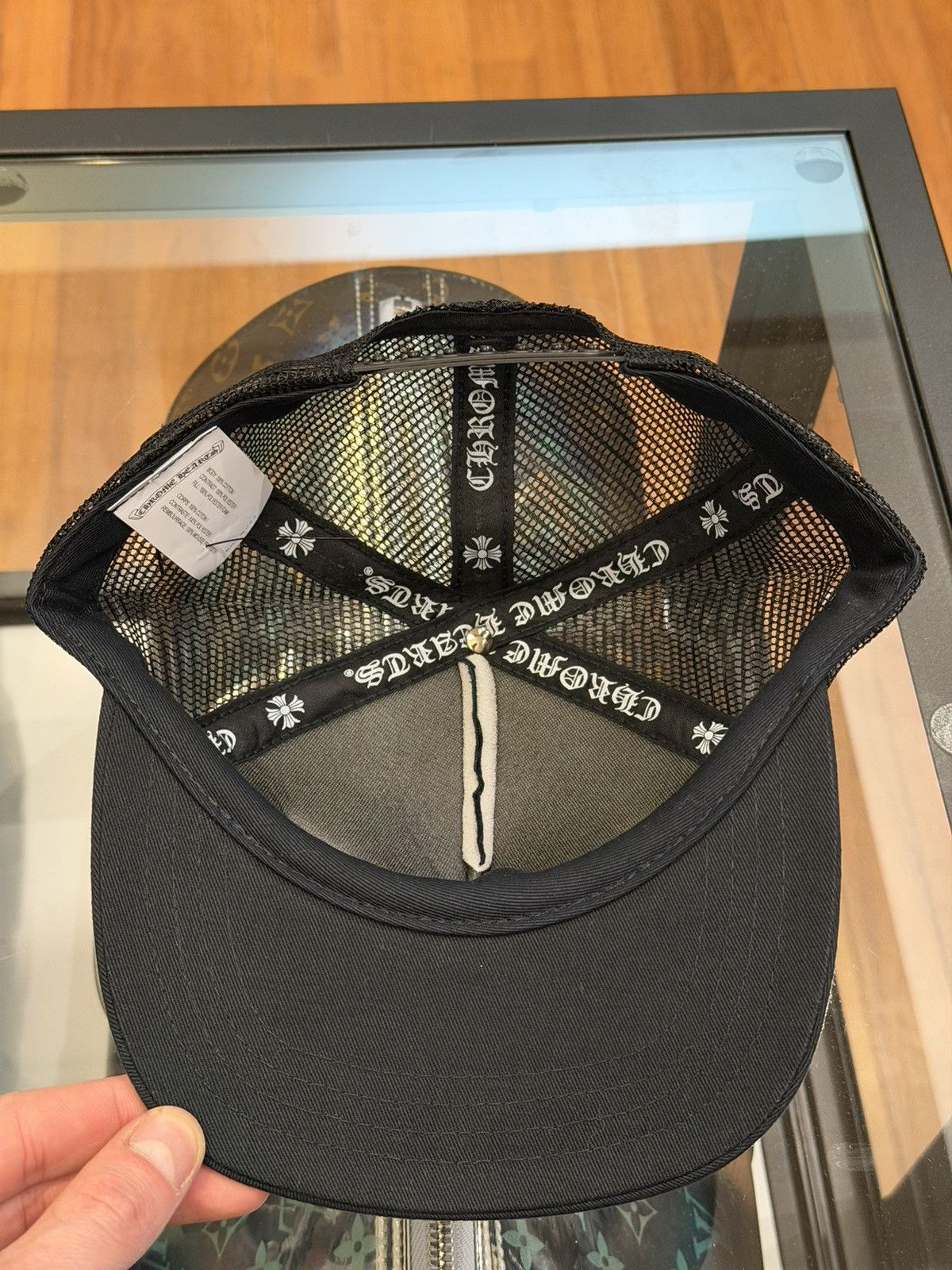 Chrome Hearts Chrome Hearts NYC Patch Trucker Hat Size ONE SIZE - 6 Thumbnail