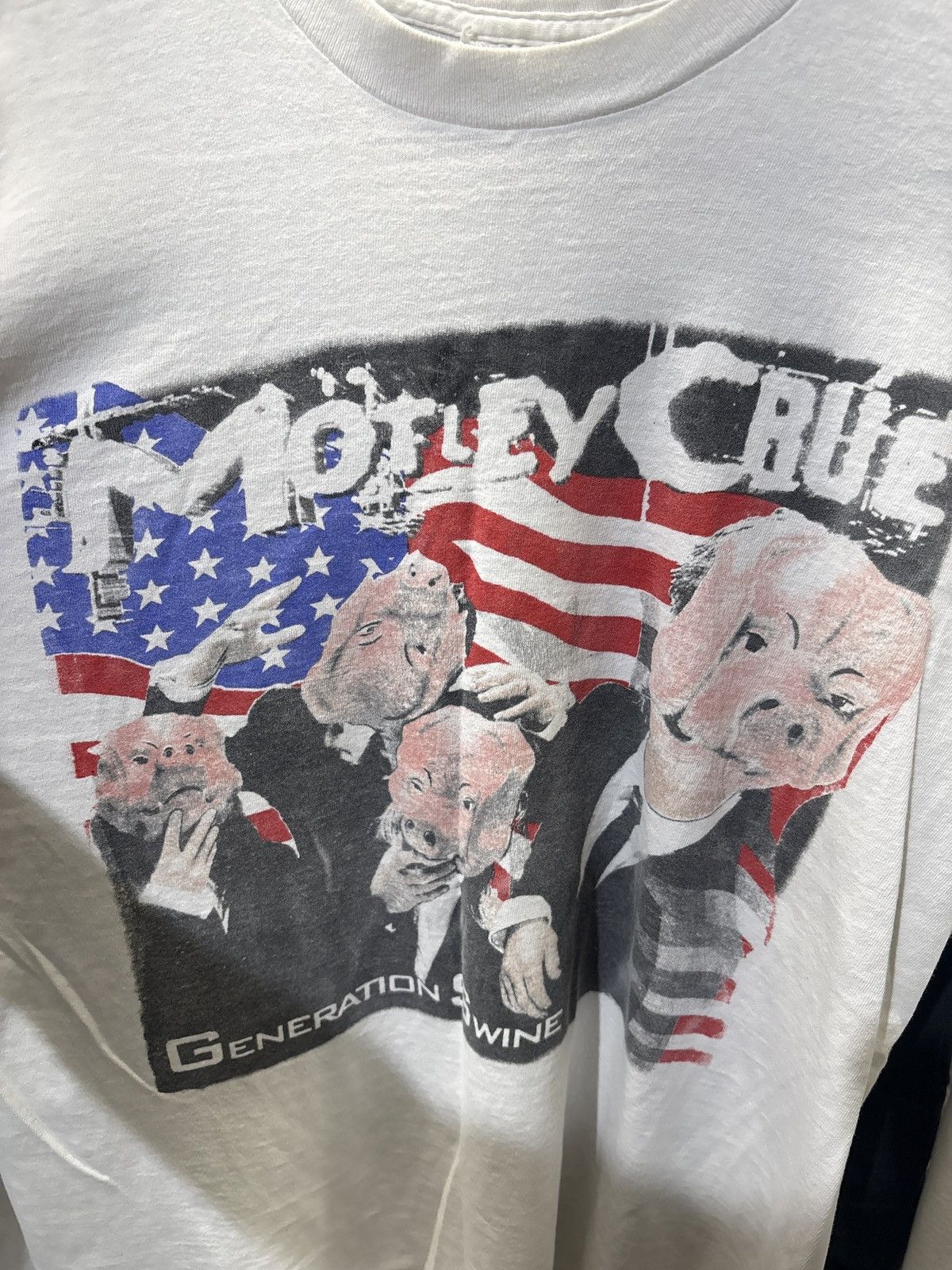 Band Tees Vtg Motley Crue Longsleeve Size US XL / EU 56 / 4 - 4 Thumbnail