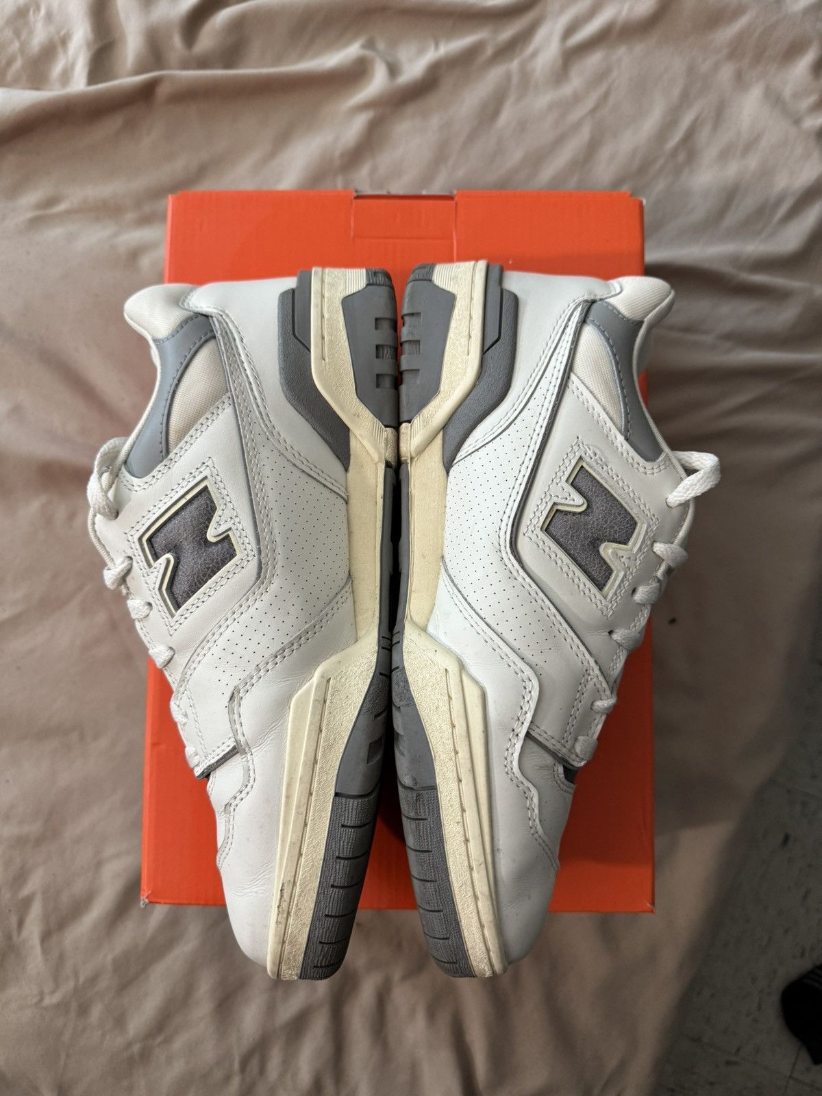 Aime Leon Dore × New Balance New Balance x Aime Leon Dore 550 white grey Size US 8.5 / EU 41-42 - 3 Thumbnail