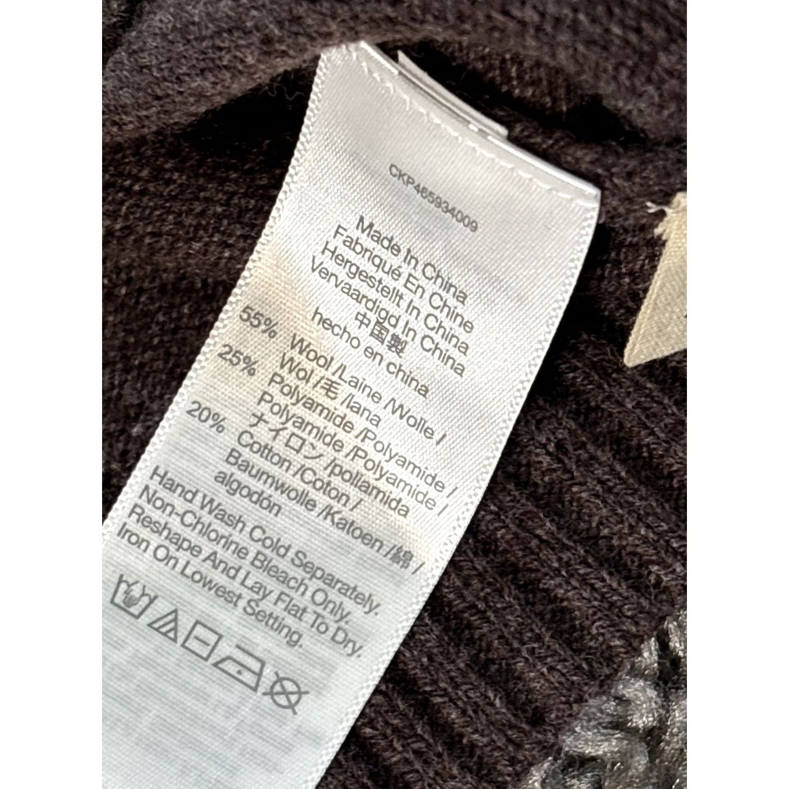 Madewell Madewell Tank Womens XS Brown Wool Polyamide Sleeveless V-Neck NWT Size XS / US 0-2 / IT 36-38 - 5 Thumbnail
