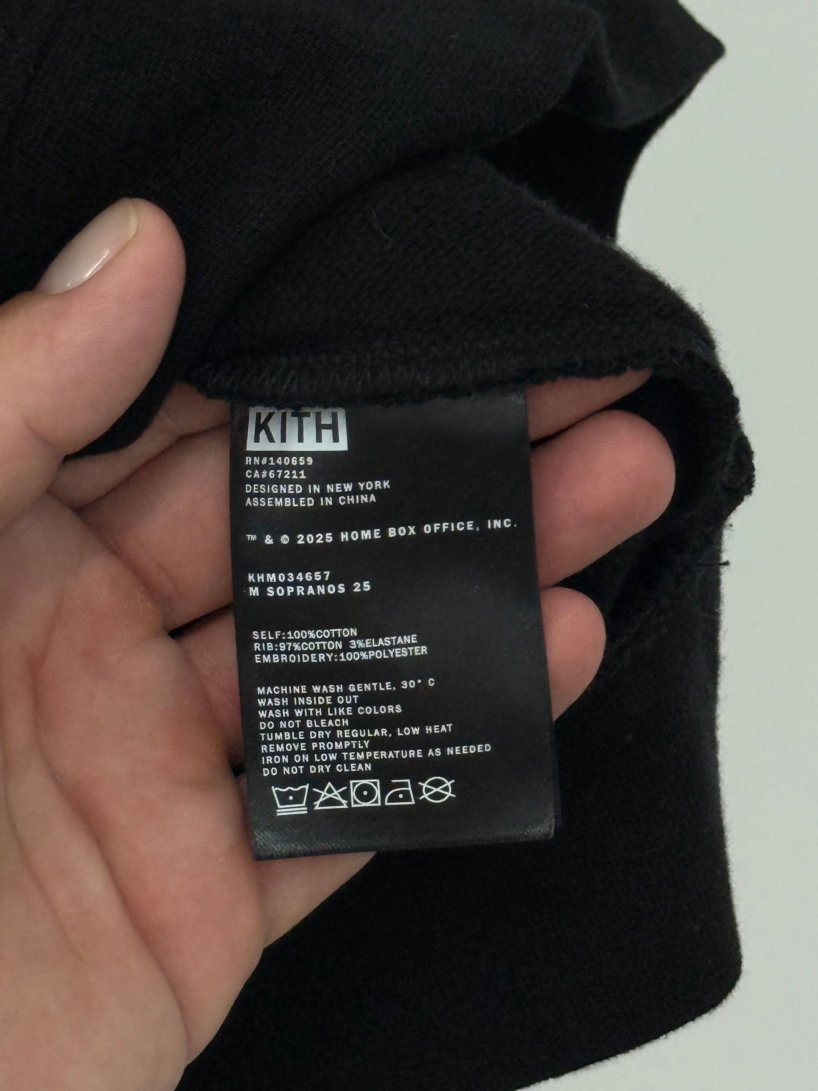 Kith Kith for The Sopranos Arched Nelson Hoodie - Size L Size US L / EU 52-54 / 3 - 4 Thumbnail
