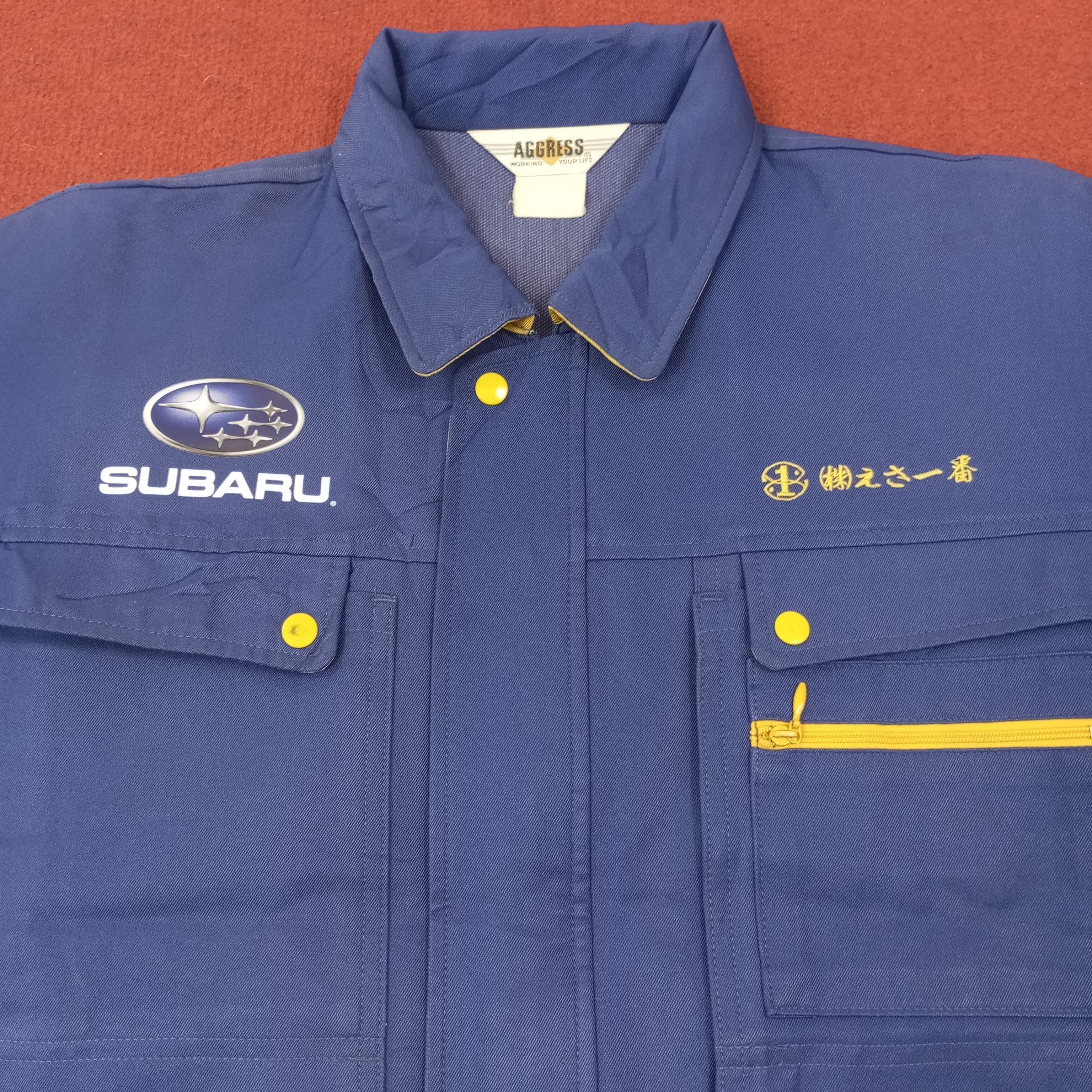 Japanese Brand × Vintage Subaru Japanese Motorsports Custom Art Jacket c215n27 Size US M / EU 48-50 / 2 - 4 Thumbnail