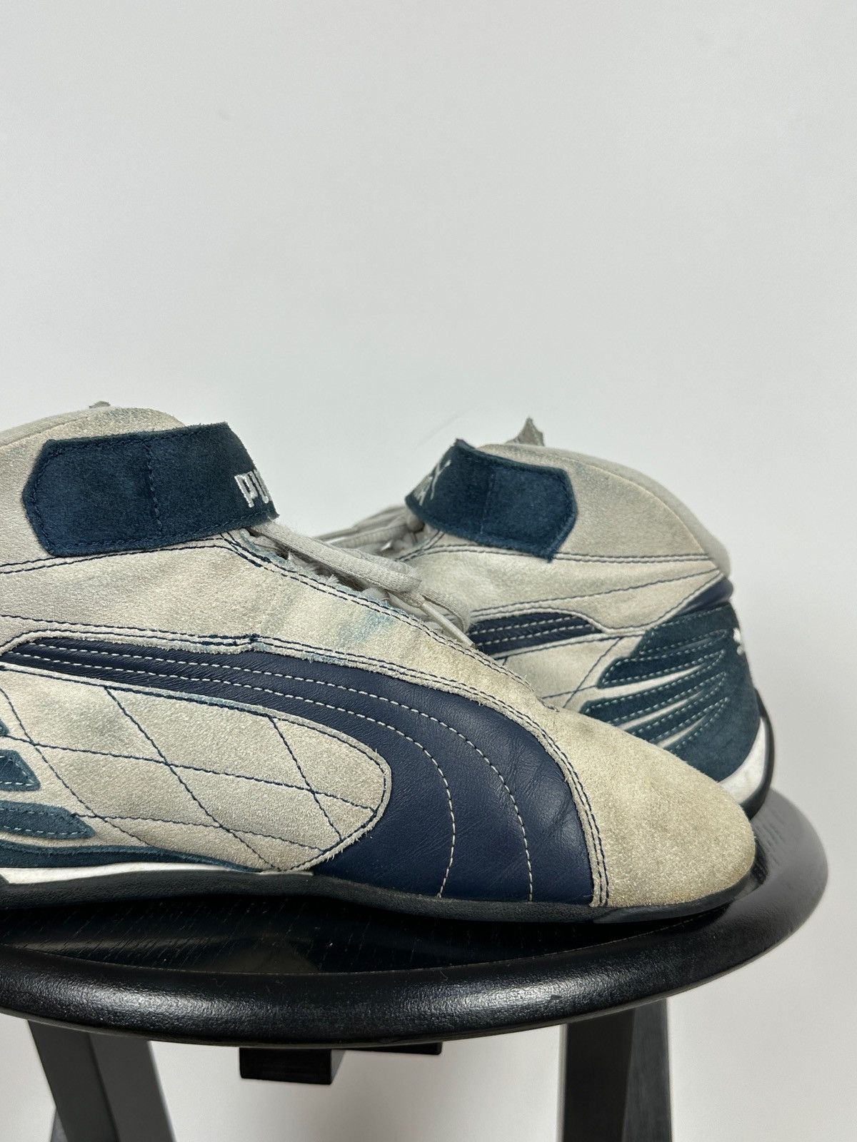 Puma Vintage Puma F1 Repli Cat Mid III SpeedCat Suede Sneakers Size US 7.5 / EU 40-41 - 17 Thumbnail