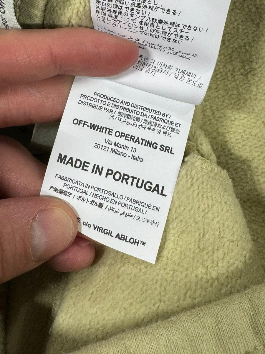 Off-White Off-white Embroidery Arrow Sweatpants NEW 750$ Size US 32 / EU 48 - 6 Thumbnail