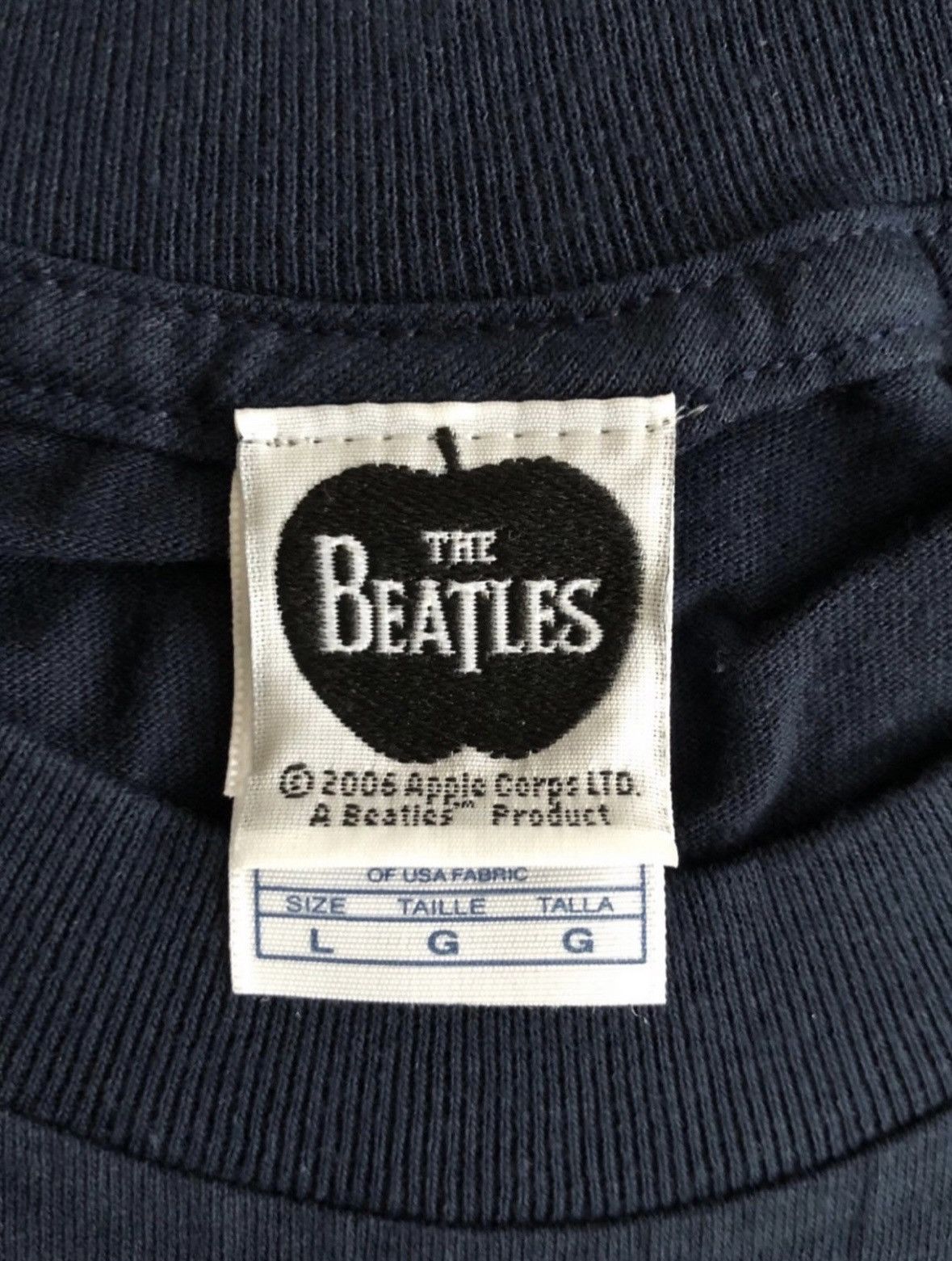 Band Tees × Vintage The Beatles shirt Size US L / EU 52-54 / 3 - 4 Thumbnail