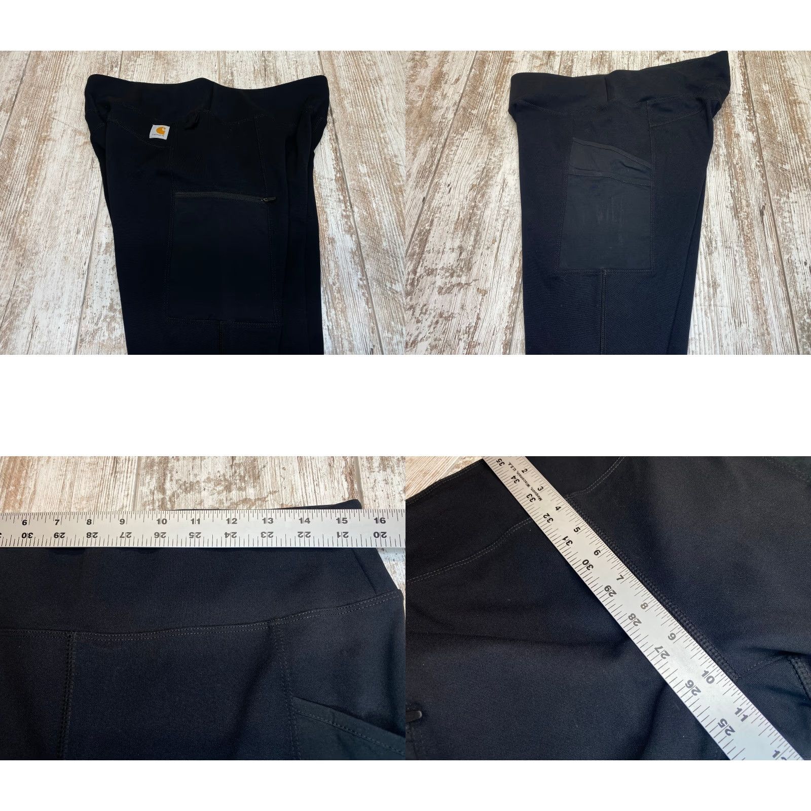 Carhartt Carhartt Leggings Womens Medium Black Force Lightweight Utility BN3609-W Size 32" / US 10 / IT 46 - 8 Thumbnail