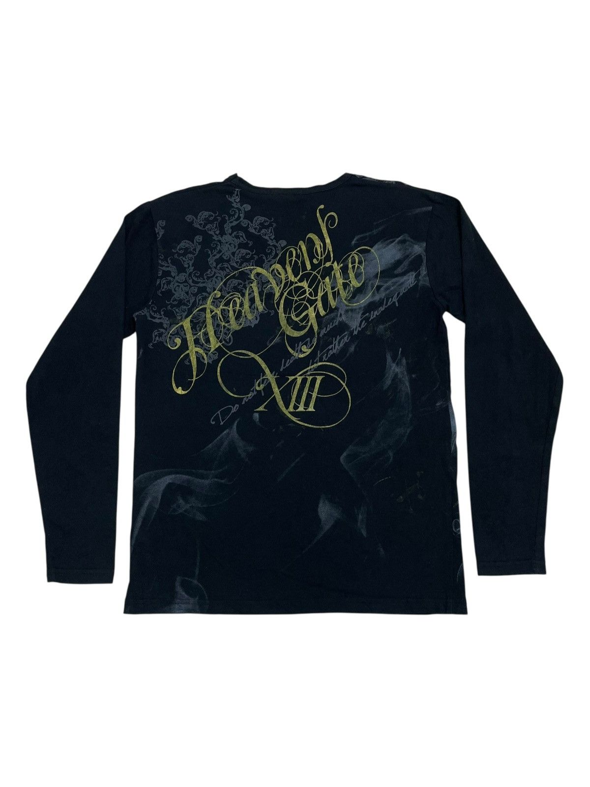 Japanese Brand × KMRii Clash Ahead Y2K Design Smoke Wording Death Poem Size US M / EU 48-50 / 2 - 2 Thumbnail