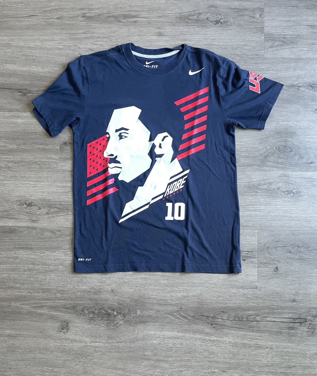 Nike Nike “Kobe Bryant USA Basketball” Dri-fit Shirt (Sz.L) Size US M / EU 48-50 / 2 - 1 Thumbnail