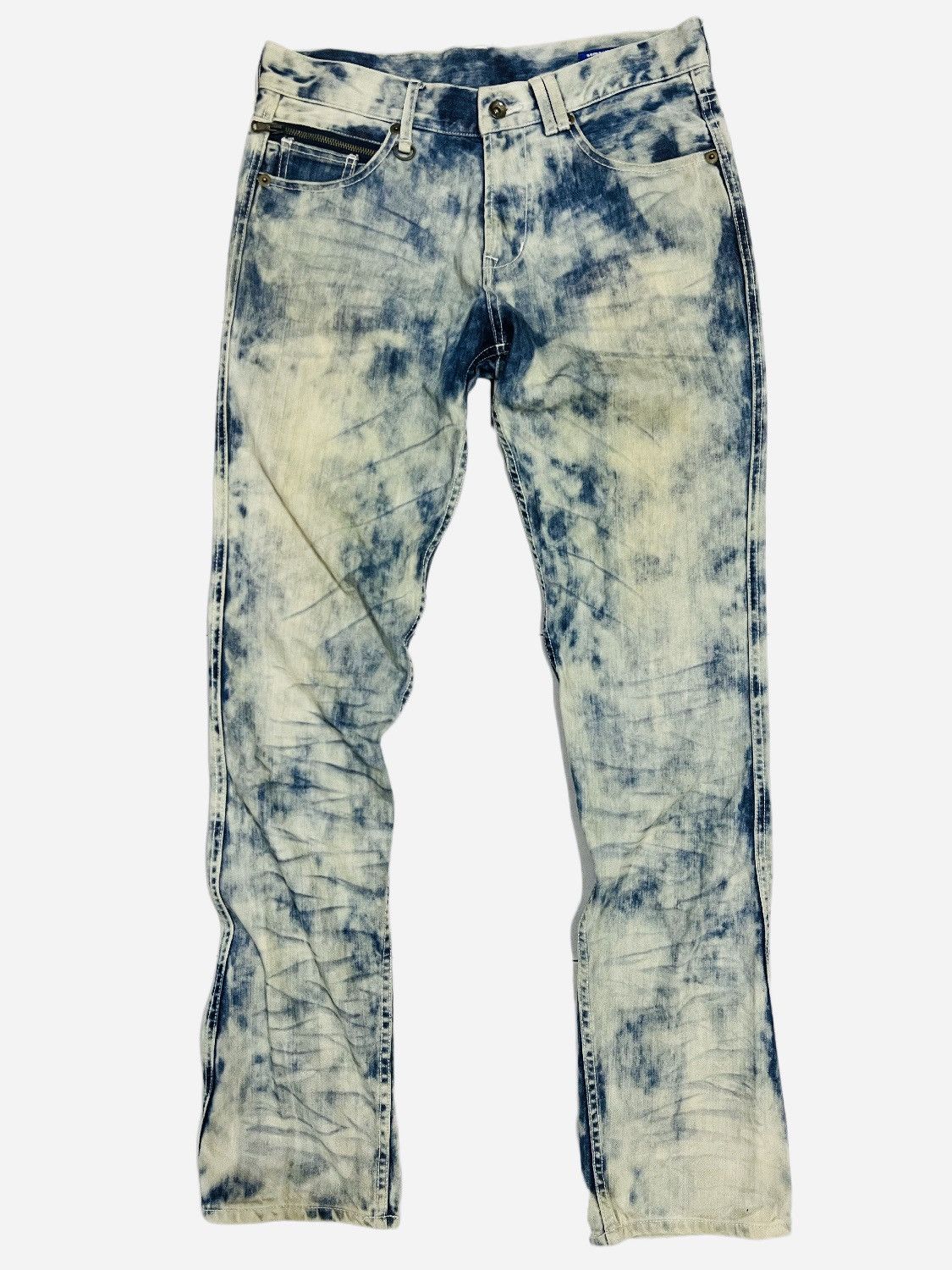 Hysteric Glamour × Japanese Brand × semanticdesign Vintage Acid Wash Semantic Design Denim Jeans Size US 34 / EU 50 - 1 Thumbnail