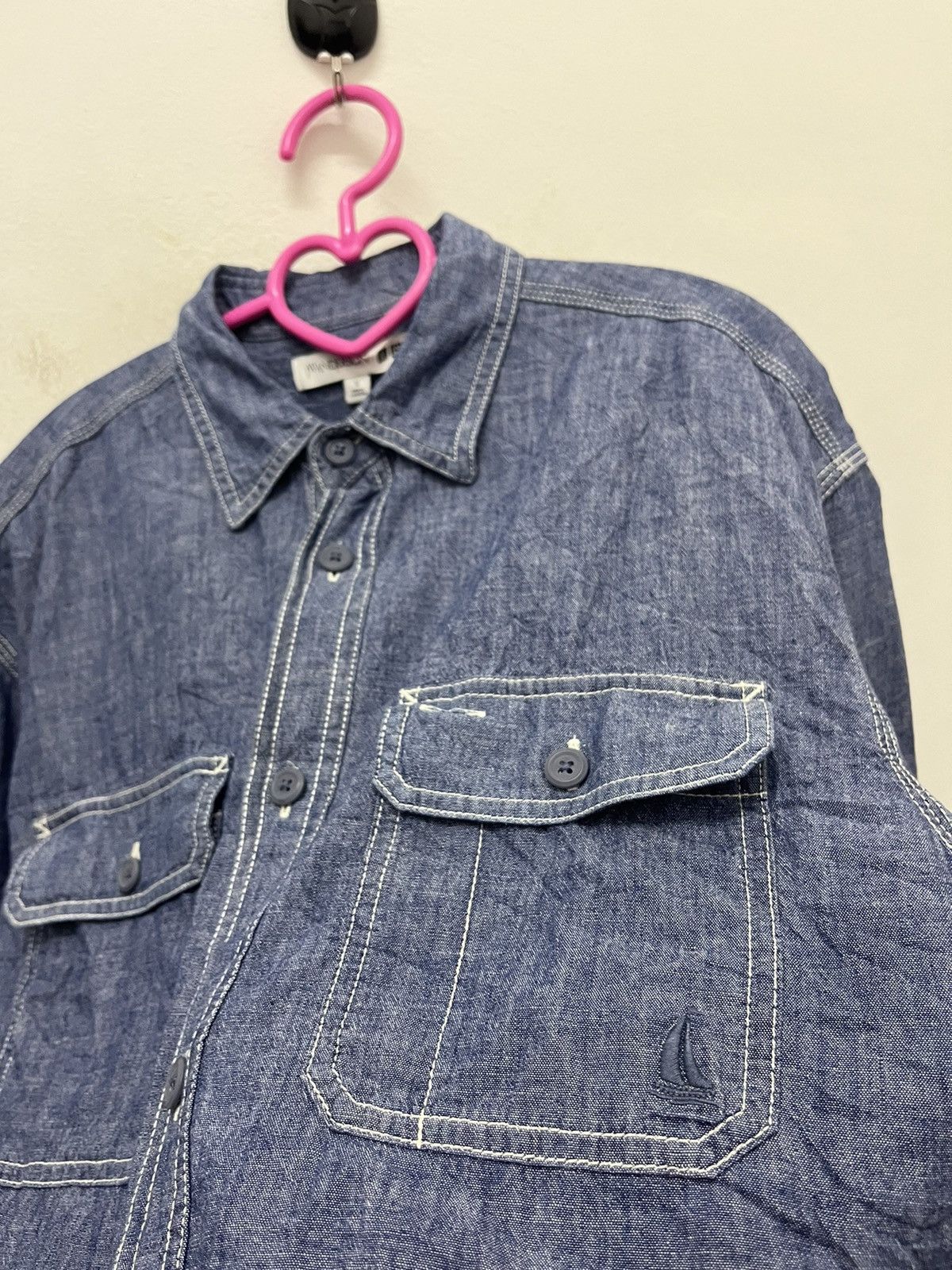 JW Anderson × Uniqlo Rare UNIQLO X JW ANDERSON Double Pockets Button Up Denim Size US S / EU 44-46 / 1 - 3 Thumbnail