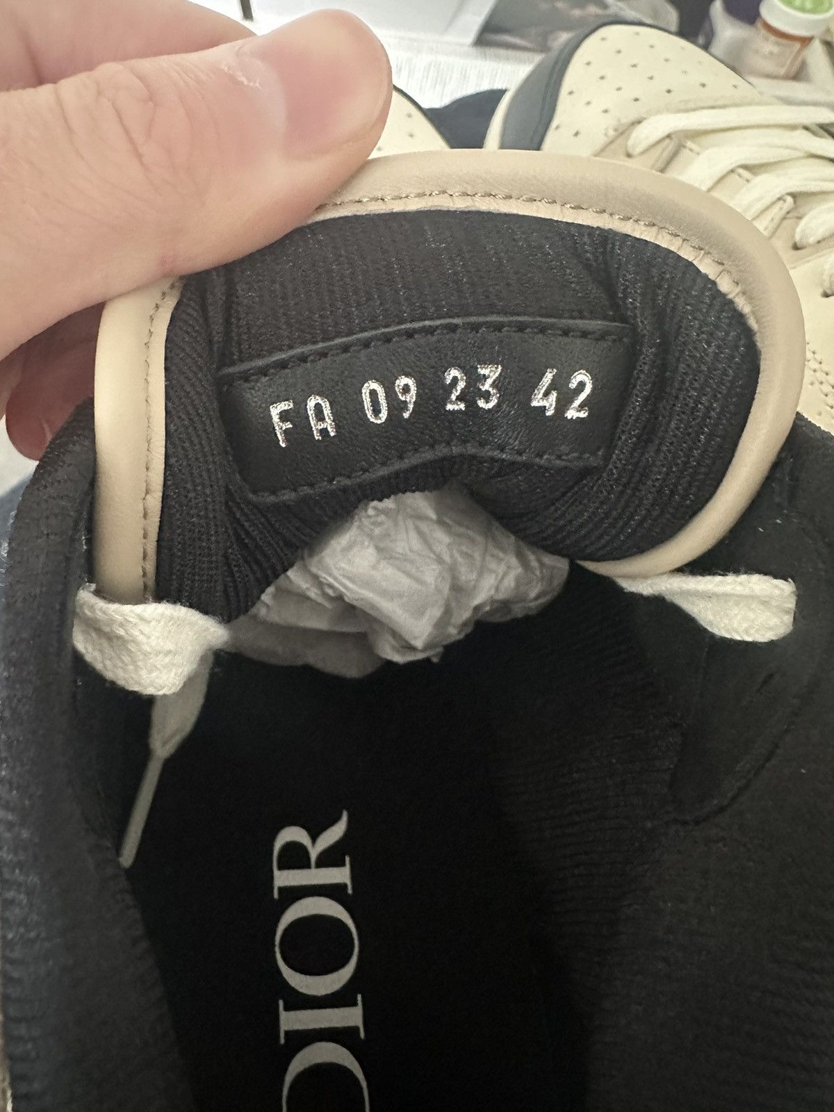 Dior Dior B57 sneaker cream/brown size 42 - 9US Size US 9 / EU 42 - 7 Thumbnail