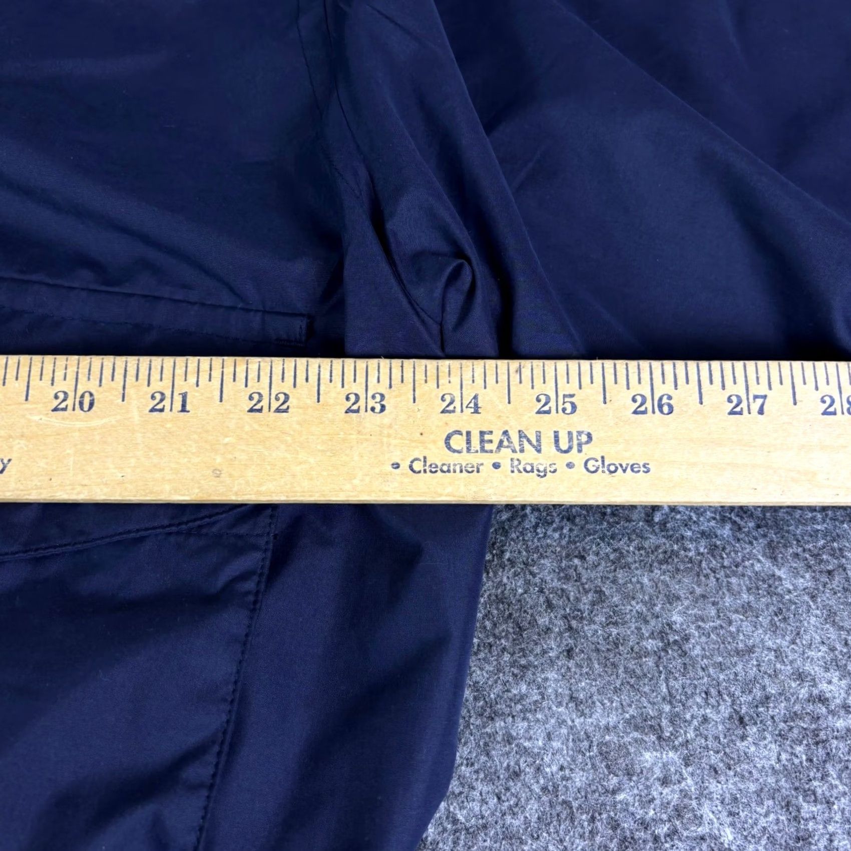 Nautica VINTAGE Nautica Bomber Jacket Navy Blue Full Zip Lined Mens XL 90s Jacket Size US XL / EU 56 / 4 - 3 Thumbnail