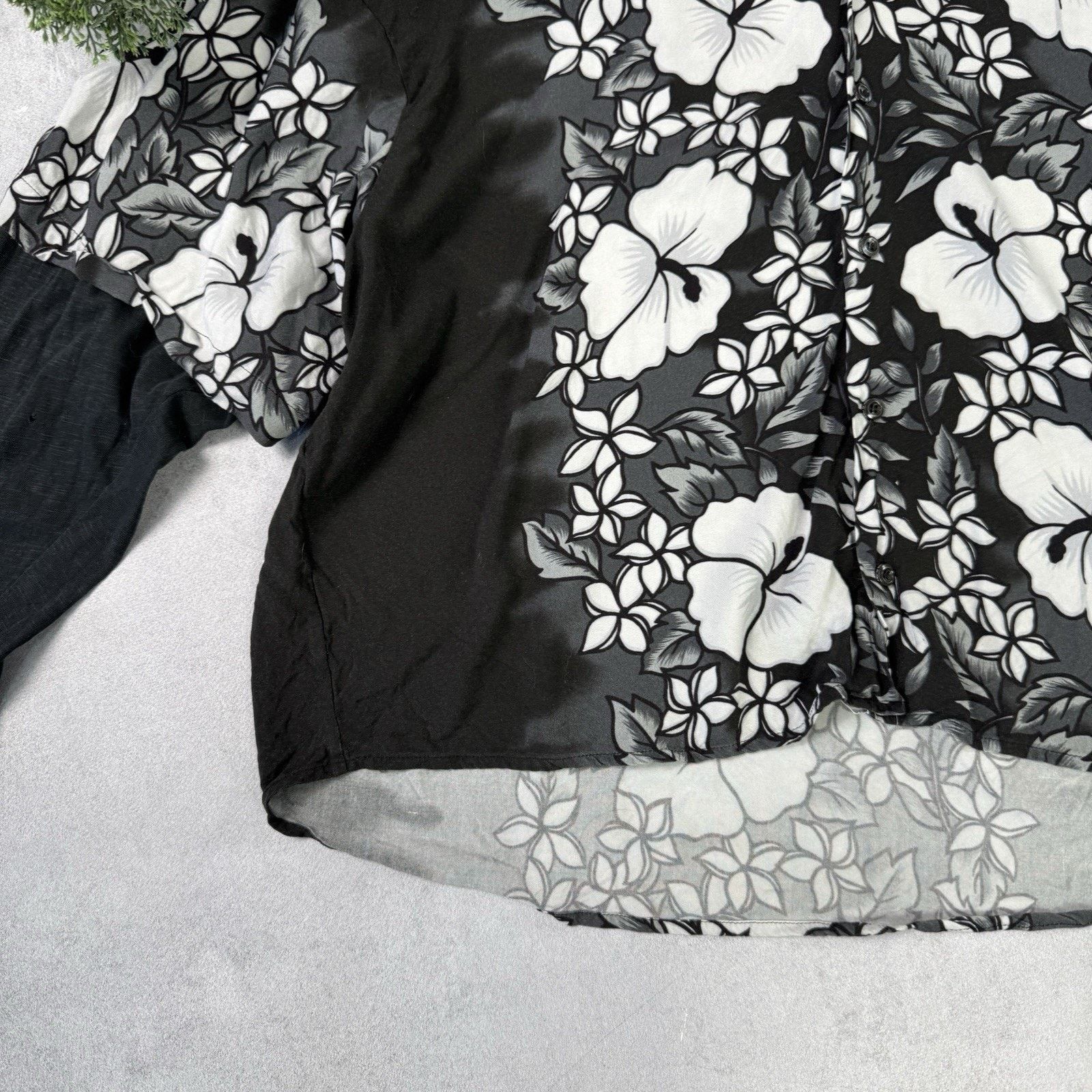 Dsquared2 DSQUARED2 Multi-layered shirt with floral 50 Men Distressed Size US M / EU 48-50 / 2 - 5 Thumbnail