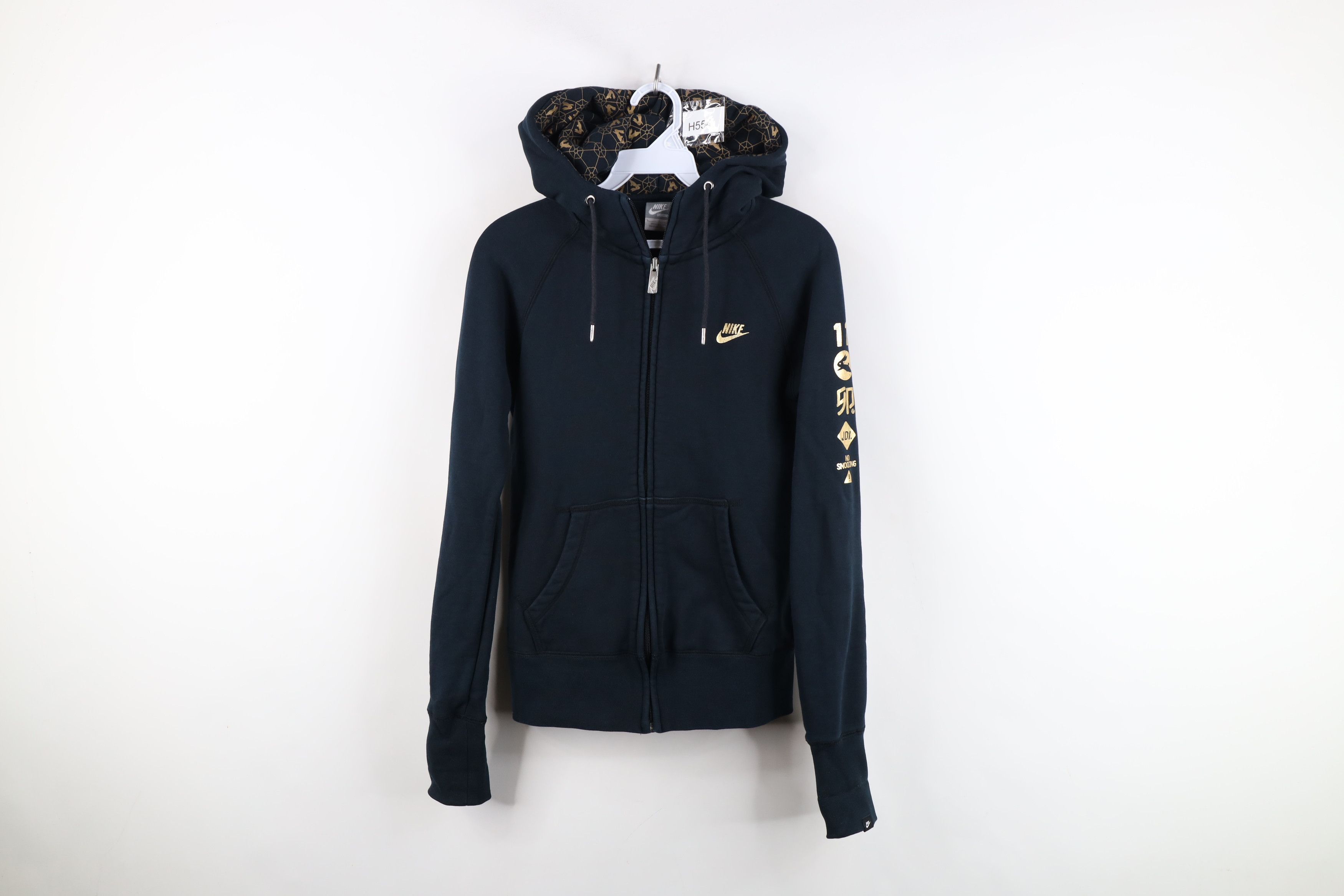 Nike Vintage Y2K Nike Sportswear the Rabbit Full Zip Hoodie Black Size L / US 10 / IT 46 - 1 Thumbnail