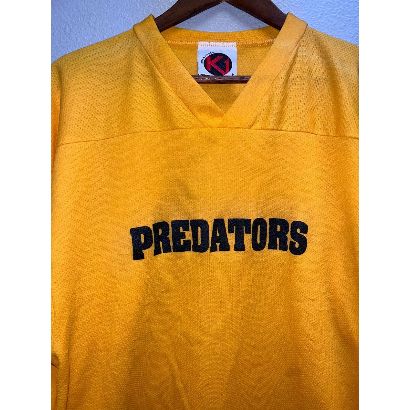 Vintage Vintage K1 Hockey Jersey Predators Yellow Active Top Medium Size US M / EU 48-50 / 2 - 2 Thumbnail