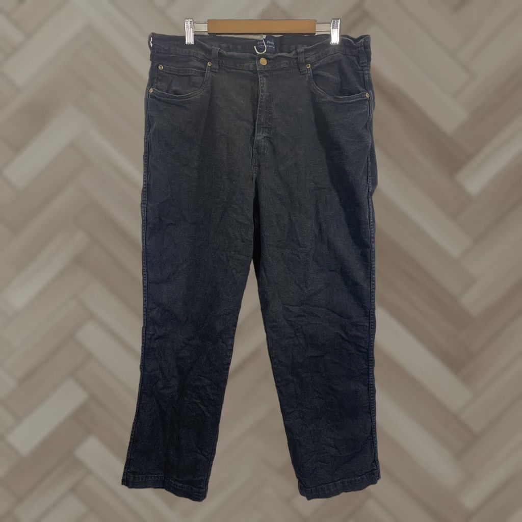 Blair John Blair Mens Pants Black 38 X 30 Denim Casual Everyday Comfort Regular Size US 38 / EU 54 - 1 Thumbnail