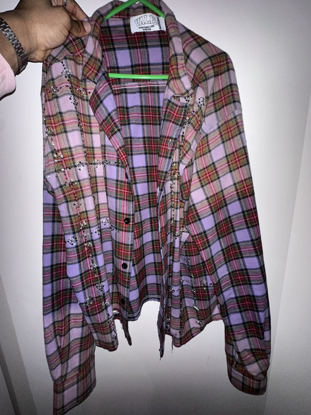 Vale Vale Forever Purple Hazel Flannel Size US M / EU 48-50 / 2 - 3 Thumbnail