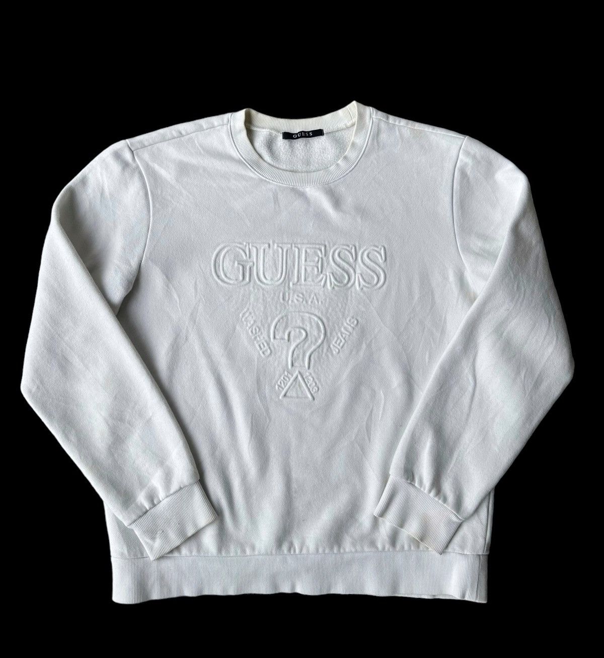 Guess Guess center logo sweatshirts Size US M / EU 48-50 / 2 - 2 Thumbnail