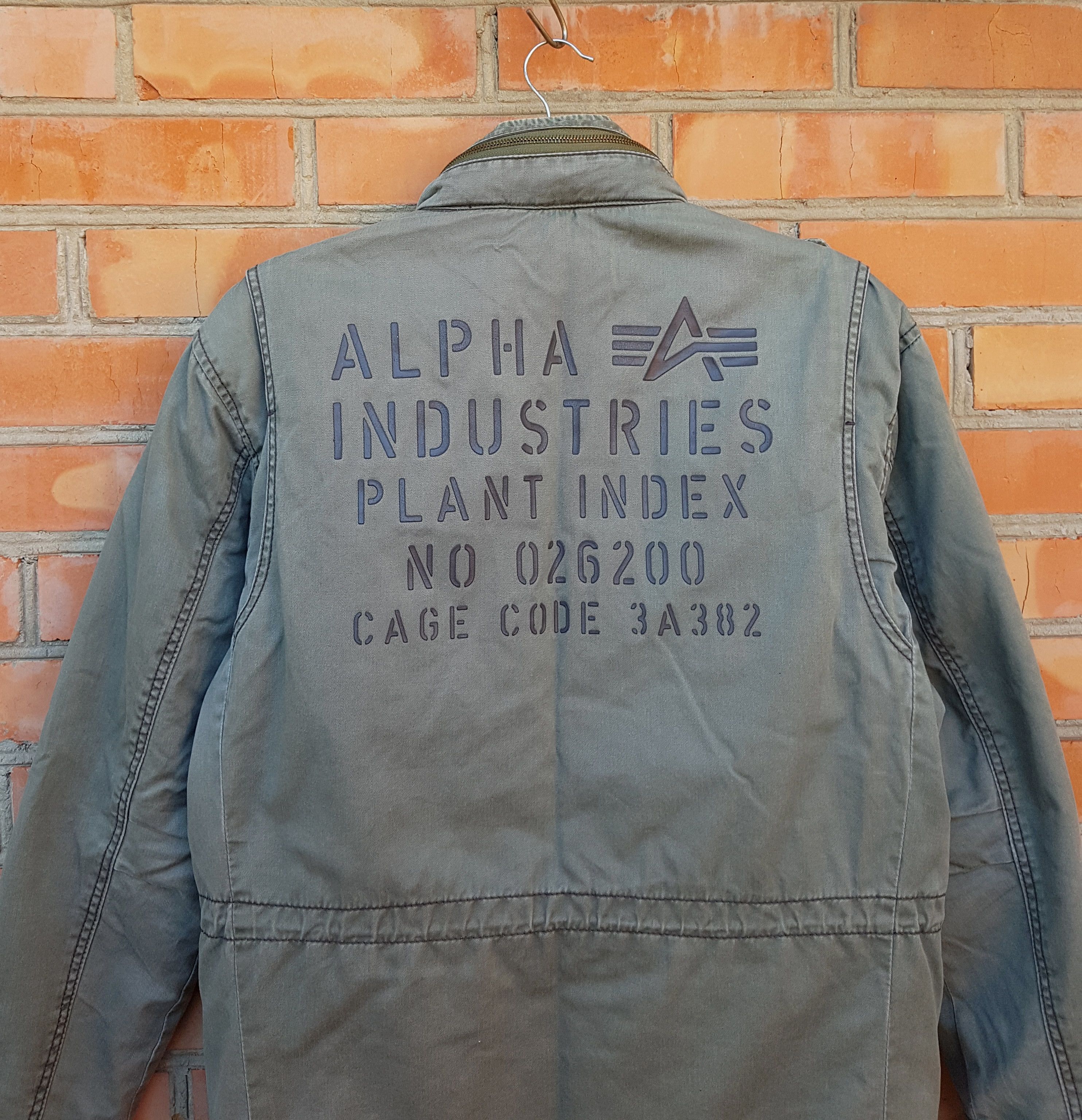 Alpha Industries Vintage Alpha Industries Plant Index Insulated Field Jacket Size US M / EU 48-50 / 2 - 3 Thumbnail