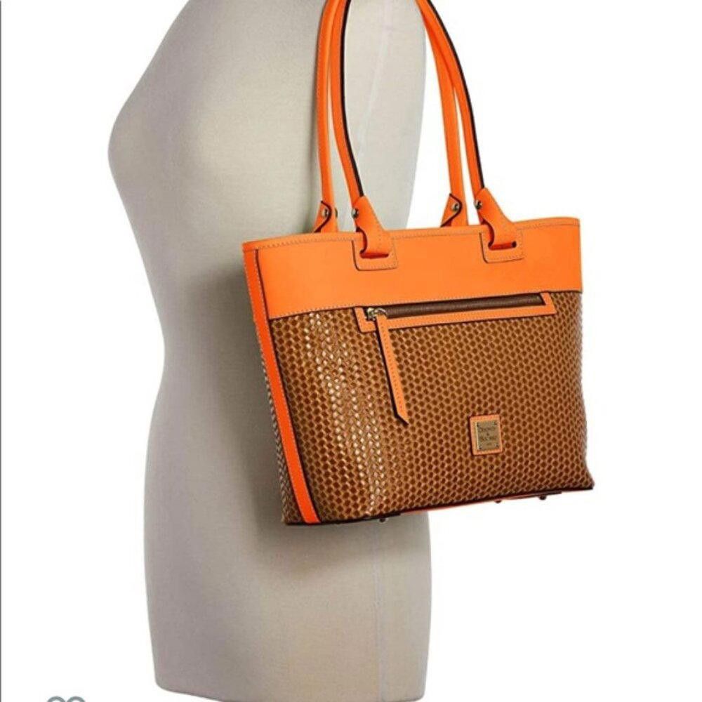 Dooney & Bourke Dooney & Bourke Beacon Woven Zip Top Tote - NWT (New) Size ONE SIZE - 3 Thumbnail