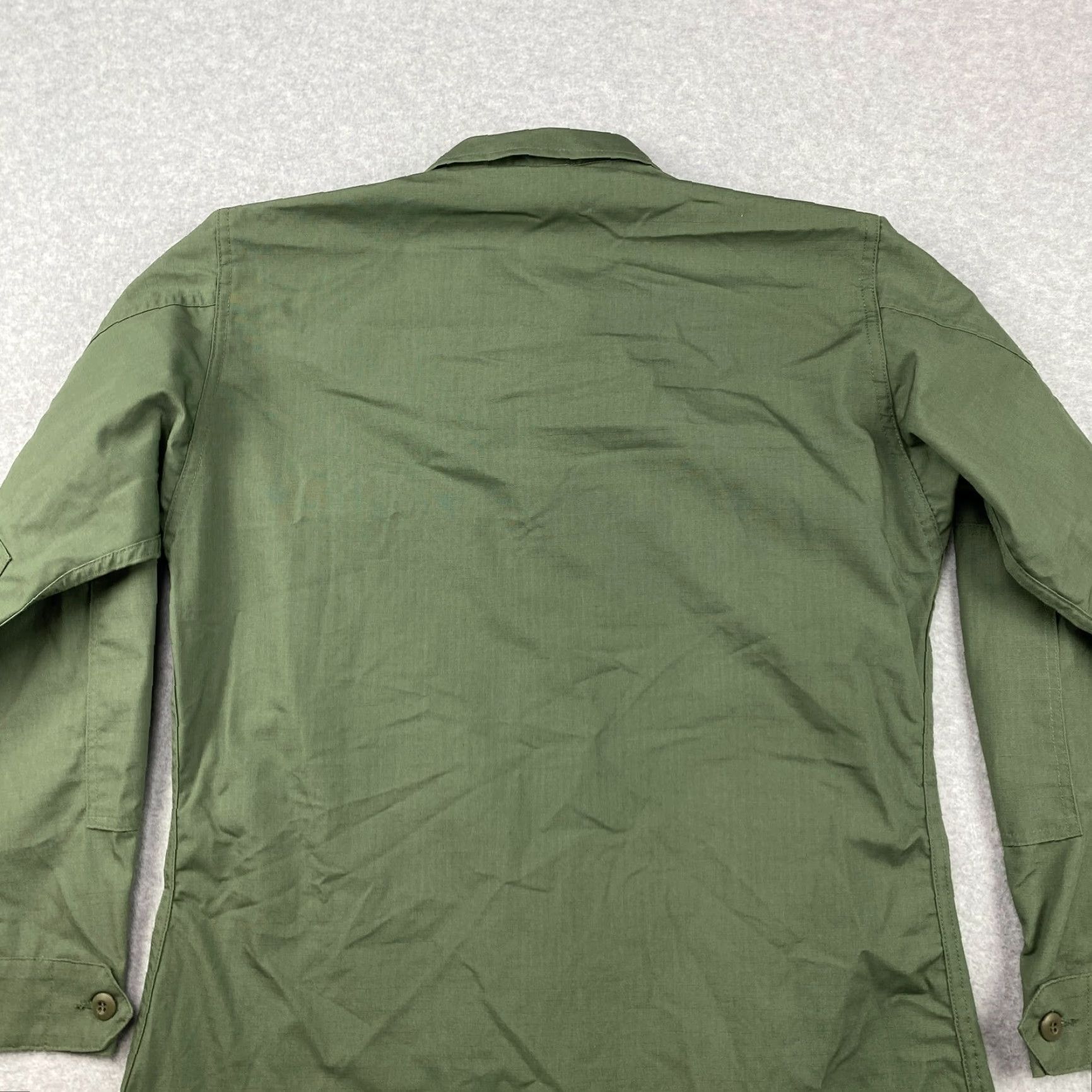 Propper PROPPER Military Jacket BDU Green Men M Casual Workwear Solid Canvas 2 Pocket Button Front Mid-Length NWT Size US M / EU 48-50 / 2 - 6 Thumbnail