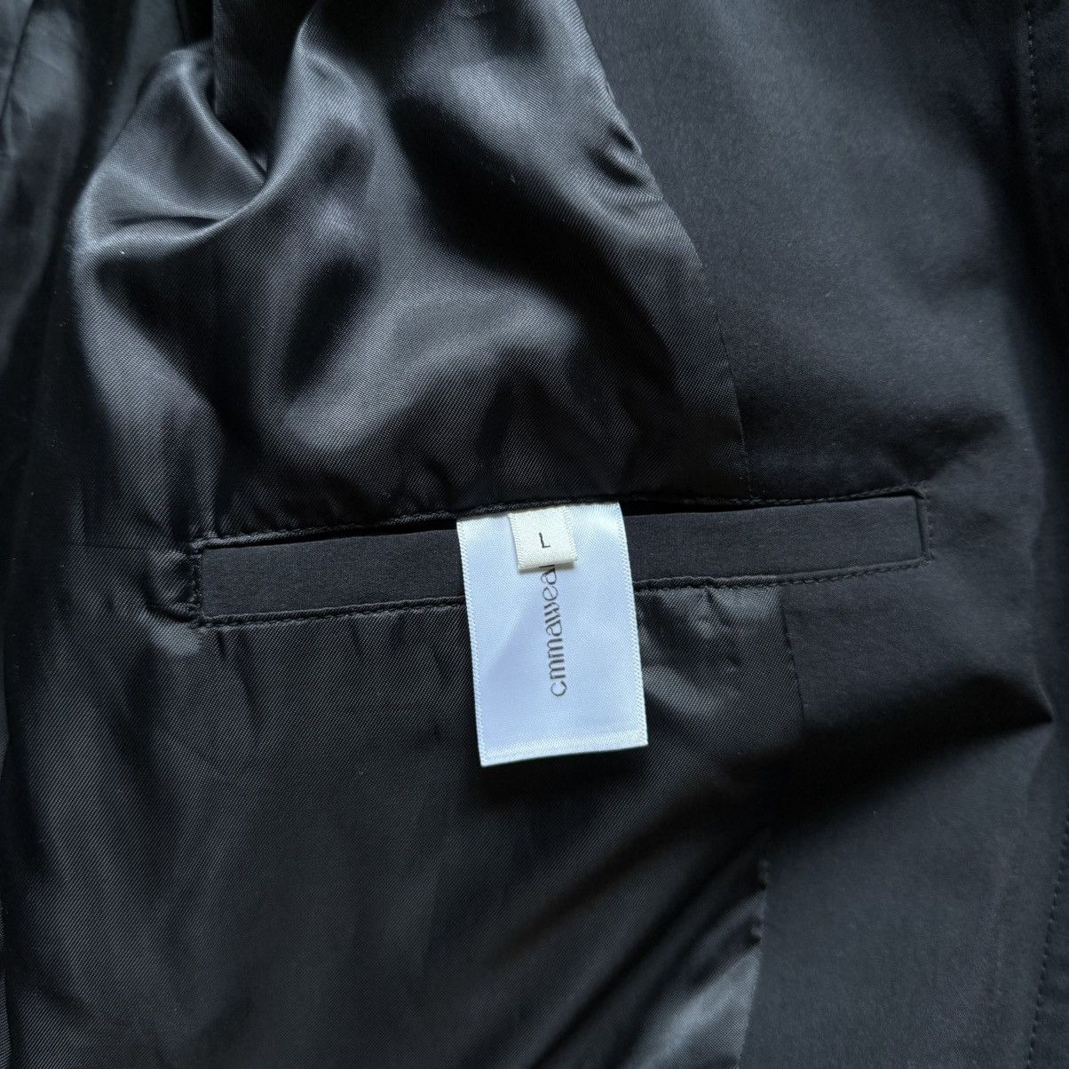CMMAWEAR Akaza Nylon Jacket (Black/Navy) Size US L / EU 52-54 / 3 - 9 Thumbnail