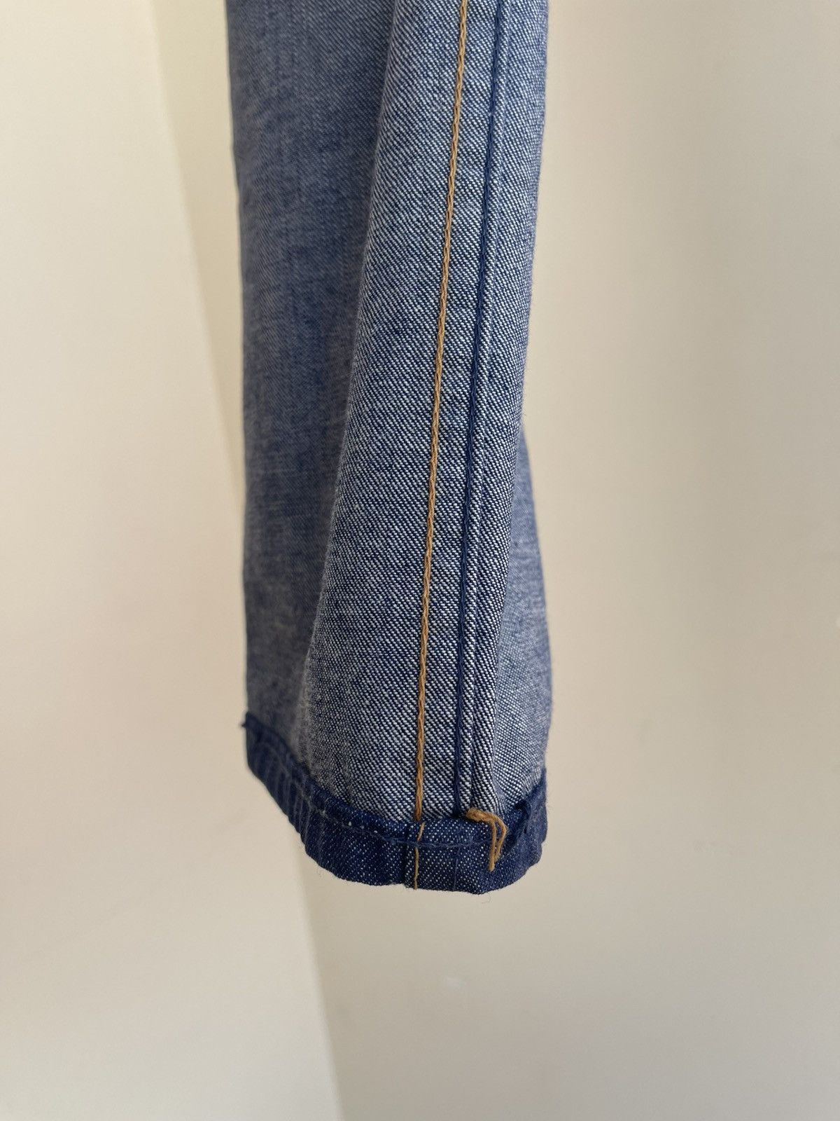 Levi's 6037 Big E Tab Talon Zip Fly Straight Fit Denim Jeans 60s Size 26" / US 2 / IT 38 - 17 Thumbnail