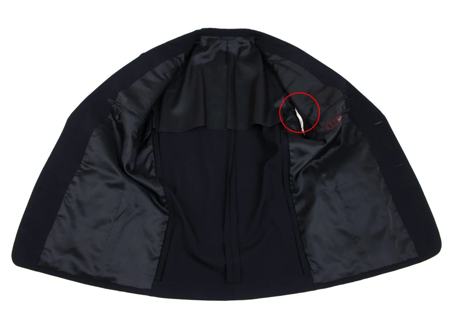 Yohji Yamamoto Yohji Yamamoto DURBAN Wool Tailored Jacket Navy M Size US M / EU 48-50 / 2 - 15 Thumbnail