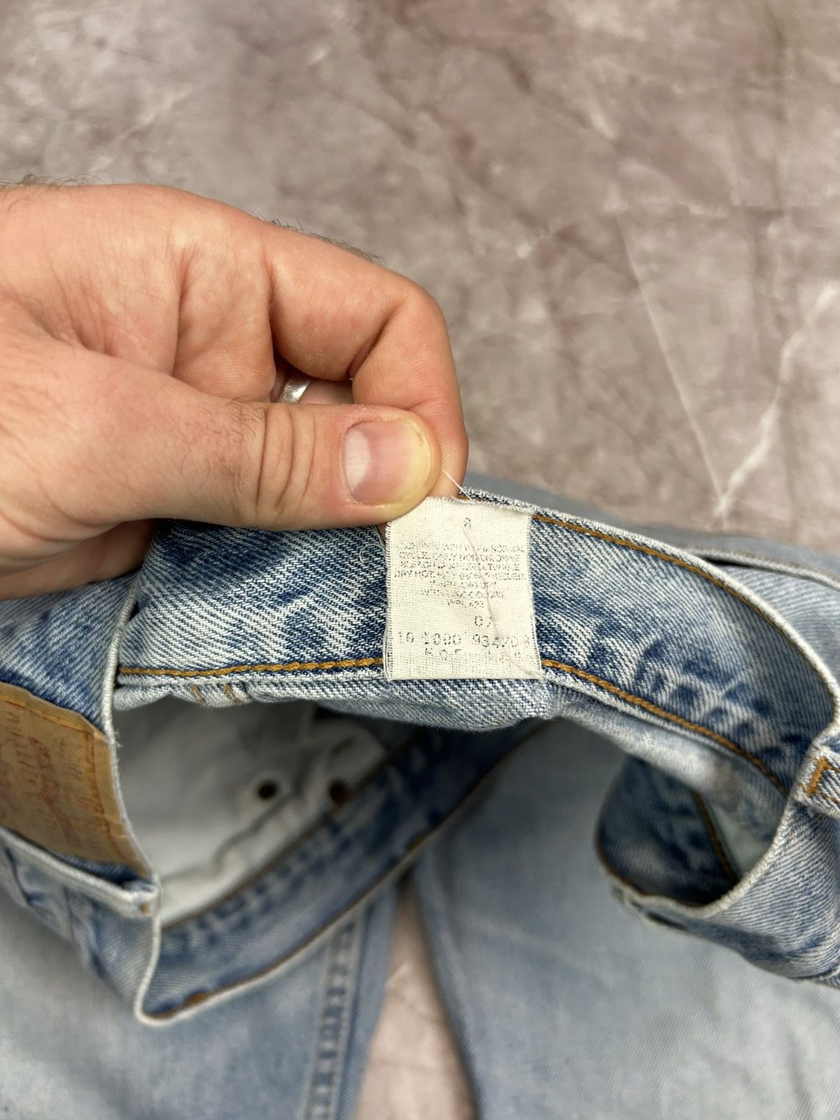 Levi's × Vintage Vintage Levis505 90s Distressed Size US 36 / EU 52 - 11 Thumbnail