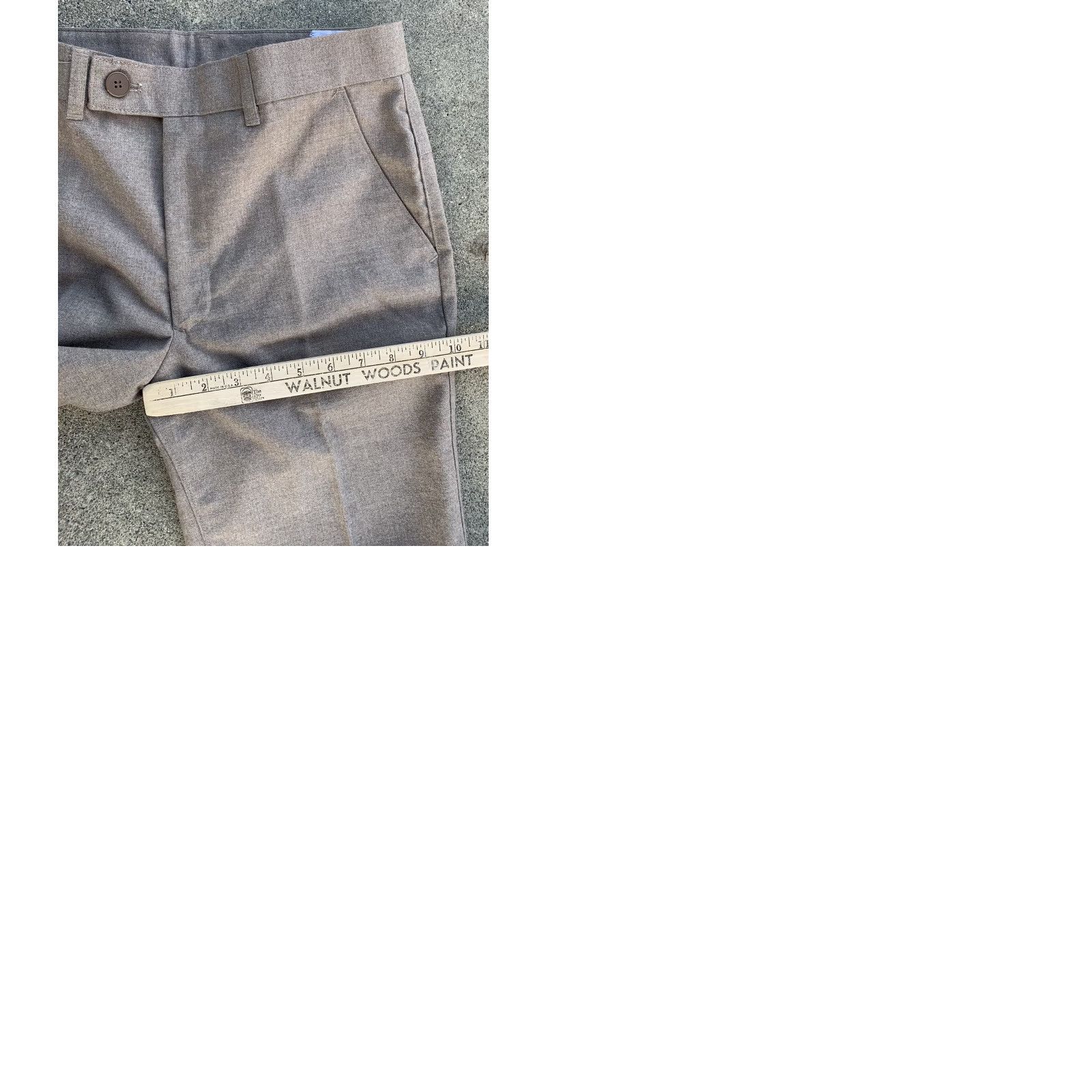 Vintage VINTAGE Jive Casualwear Pants 31 31 Waist 30.5 Inseam 31 Brown Polyester Viscose Unisex Adults 70s 1970s Snug Fitting Hippie Style Mens Womens Size 24" / US 00 / IT 34 - 12 Thumbnail