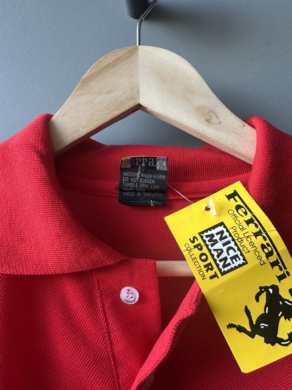 Ferrari Vintage Ferrari Racing Polo Shirt 90s Size US XXL / EU 58 / 5 - 3 Thumbnail