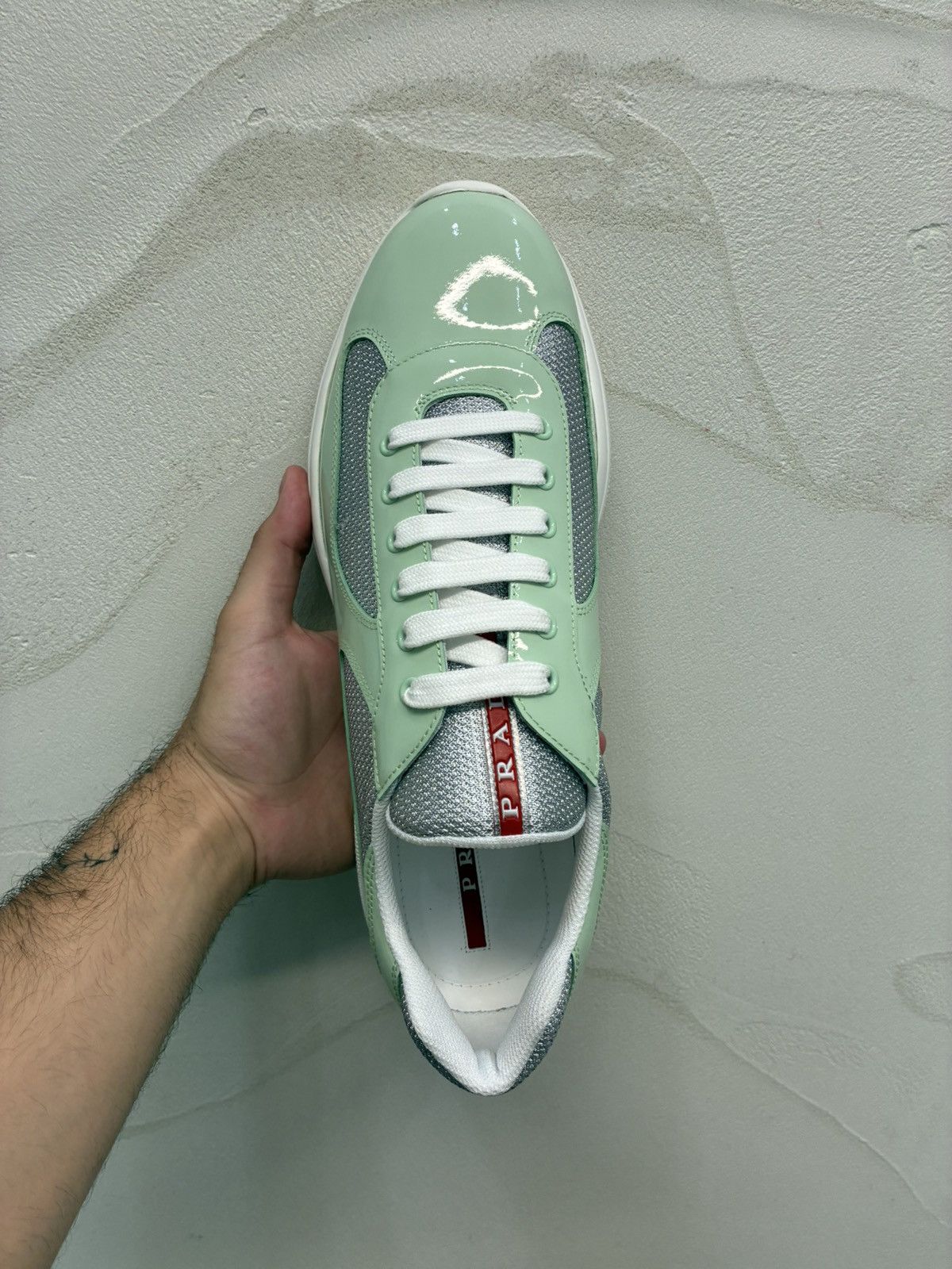 Prada Prada America’s Cup Pistachio Size US 12 / EU 45 - 14 Thumbnail