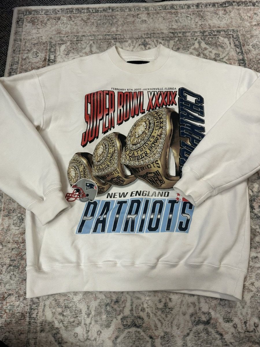 Abercrombie & Fitch Super Bowl Graphic Crewneck Size US M / EU 48-50 / 2 - 2 Thumbnail