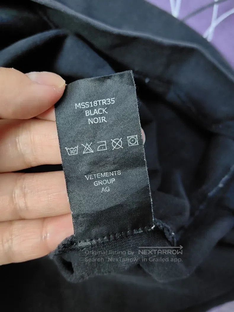 Vetements Vetements Short sleeve Size US XS / EU 42 / 0 - 6 Thumbnail
