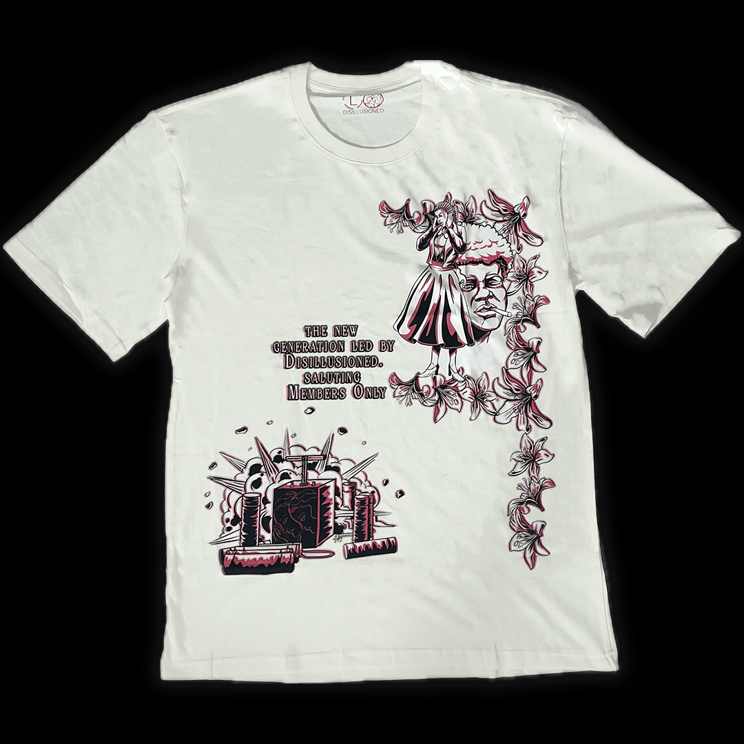 Vintage FLOWER GIRL Graphic T Size US M / EU 48-50 / 2 - 2 Thumbnail