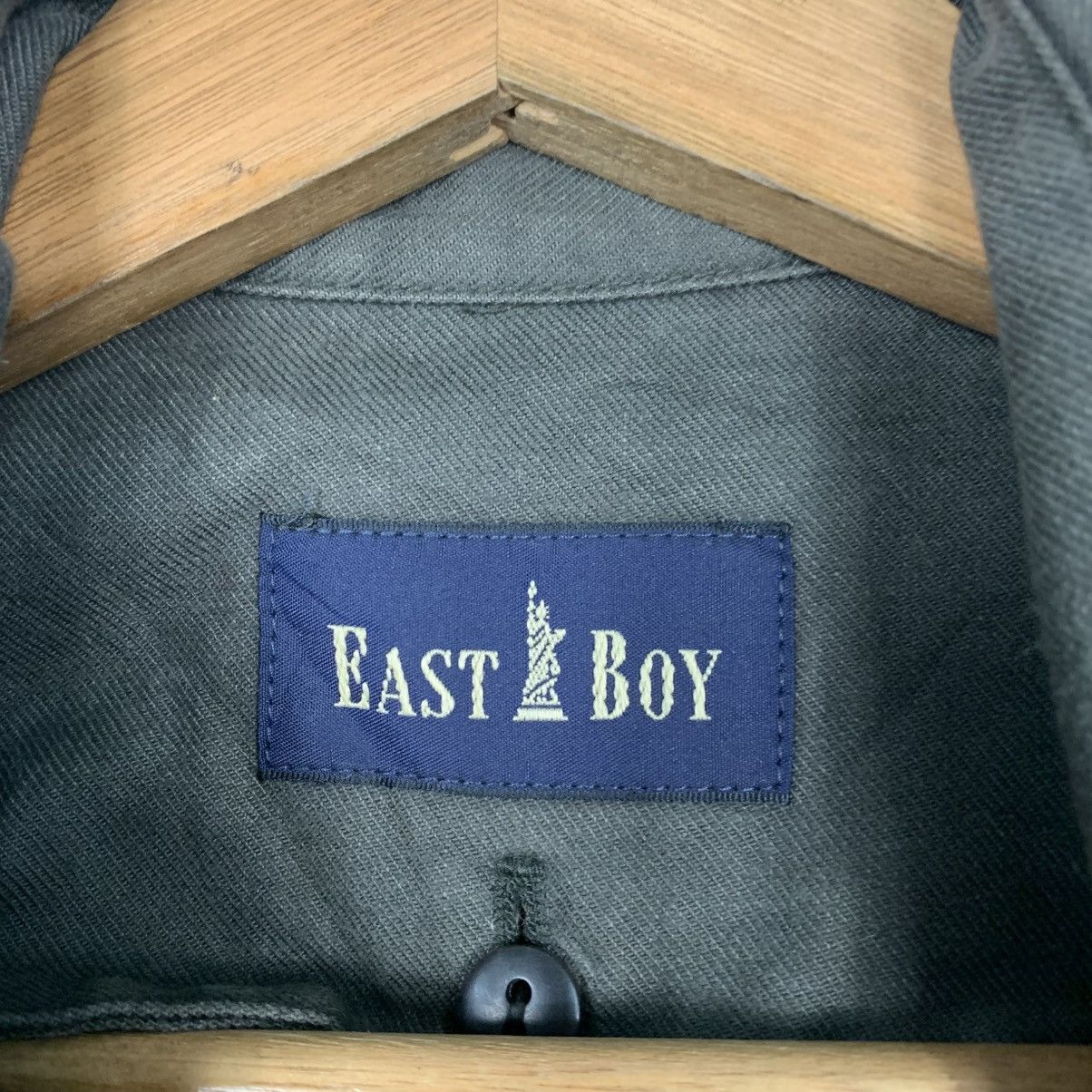 Japanese Brand Japanese Brand East Boy Double Breasted Trench Coat Size S / US 4 / IT 40 - 16 Thumbnail